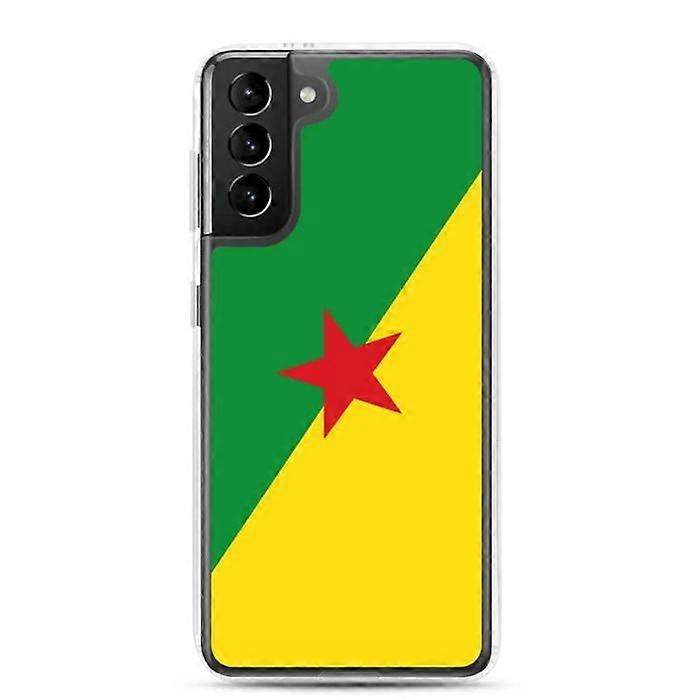 Phone Case - Samsung - Galaxy S21 Ultra - Guyana Flag - Soft - Multicolor