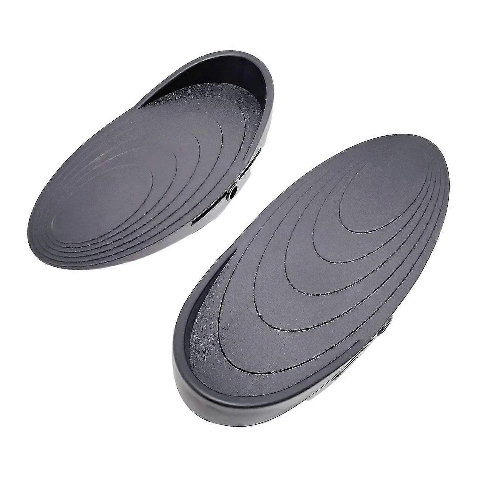 2x Elliptical Machine Pedals Rowing Machine Pedals for Home Office Exercise