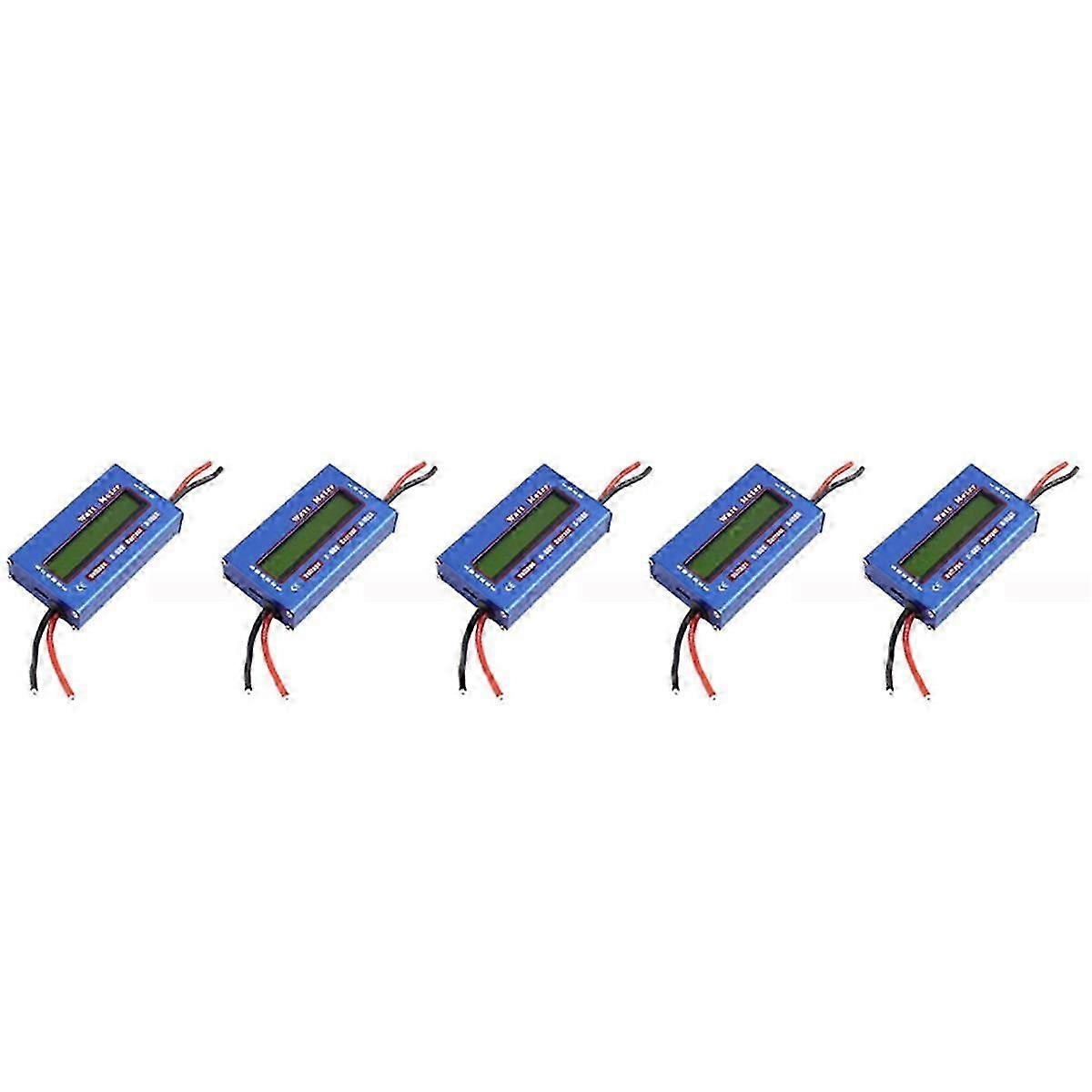 5X Digital Wattmeter Watt Meter Power Meter DC 60V 100A nce Voltage Battery Checker