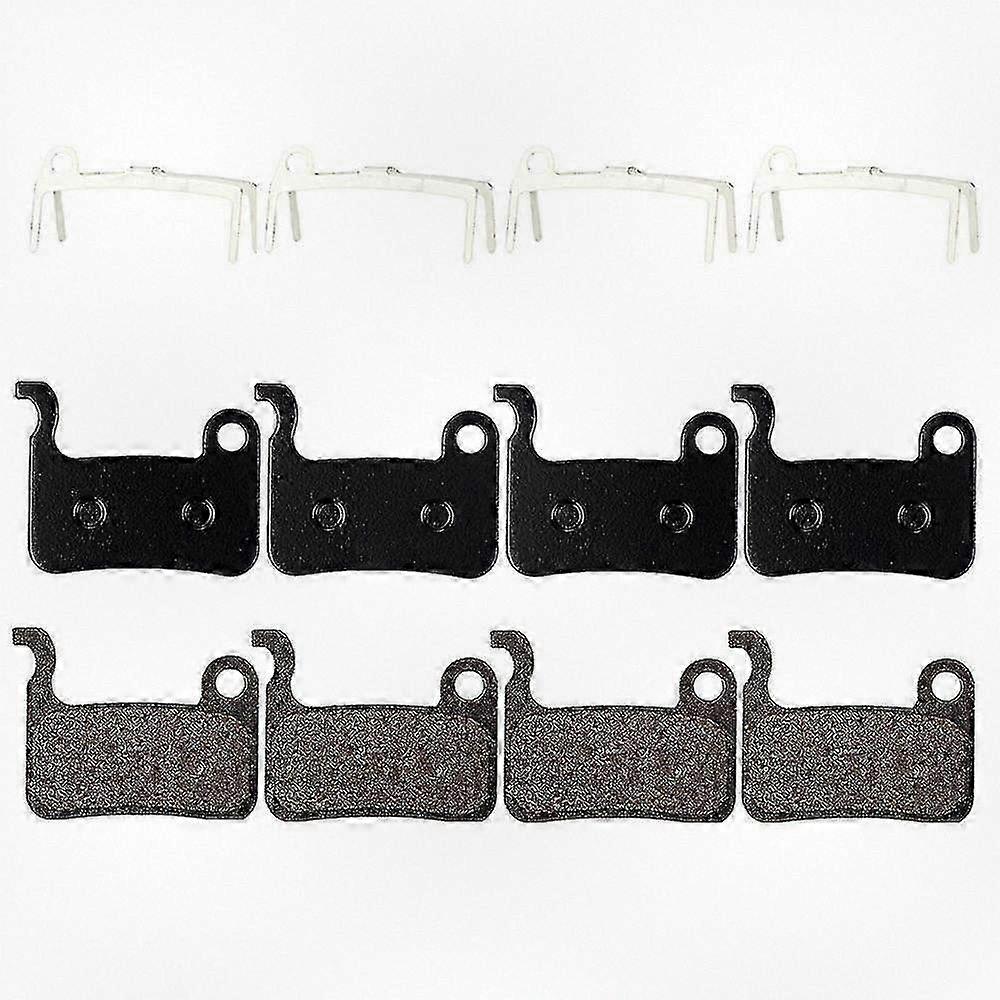 4 Pairs MTB Bicycle Resin Brake Pads Suitable for Certain Brand Models M596 M595 M535