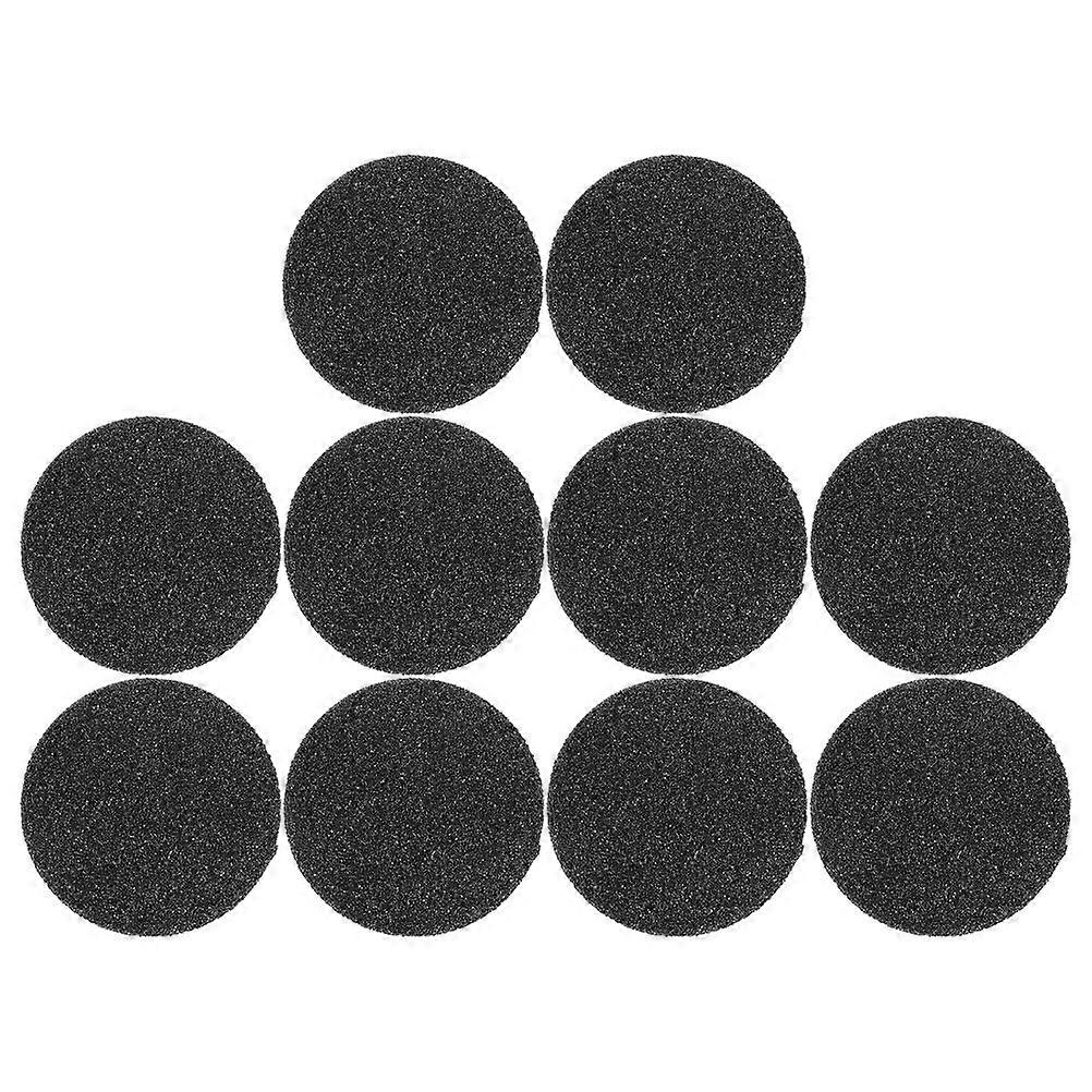 10Pcs File Replaceable Round Sandpaper Sandpaper Disc Pad Supply for Foot