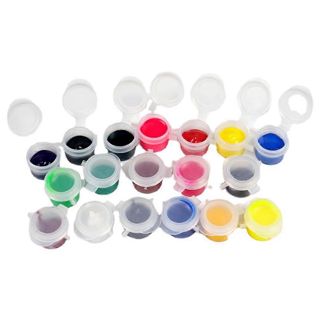 18 Colors Resin Pigment Paste of Which 5 Glow in The Dark 2g/0.07oz Each Jar UV/Epoxy Resin Dye for DIY Arts and Crafts