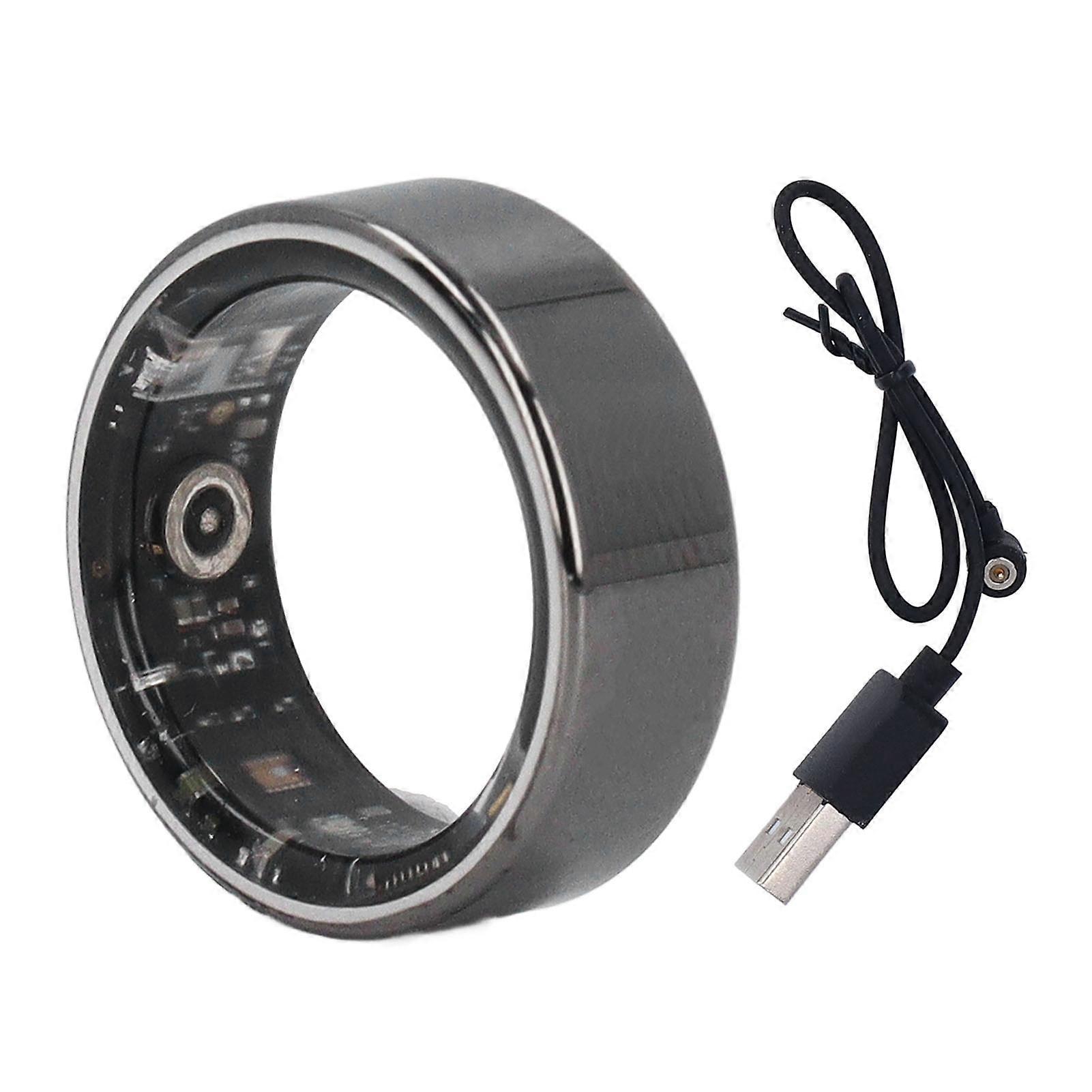 Bague connectée R06, podomètre, surveillance du sommeil, étanche, détection automatique, multifonction, pour hommes et femmes, taille 8