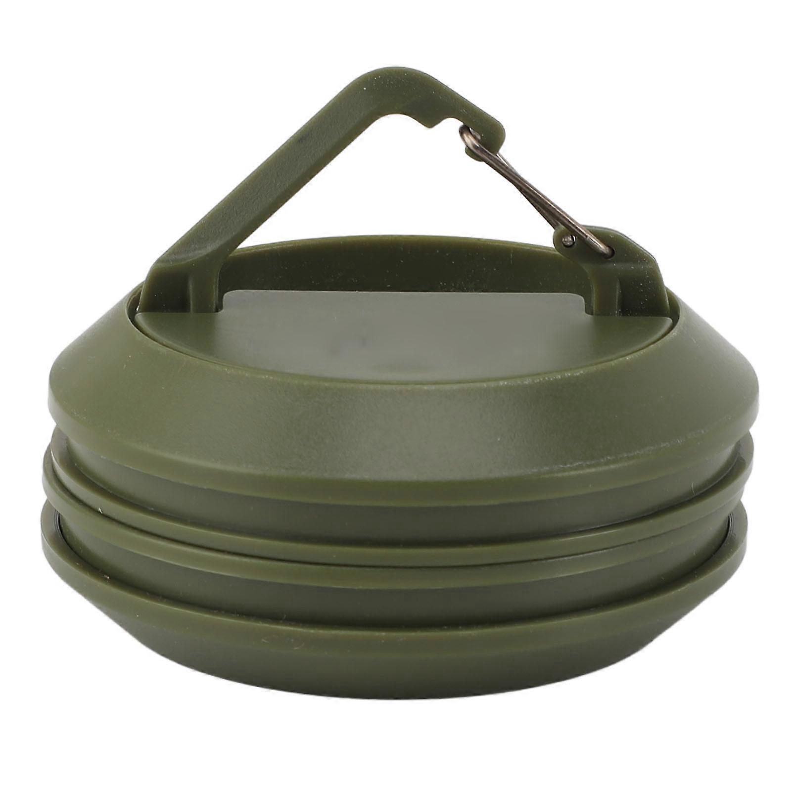 Magnetic Tent Hook, Easy to Install Strong Suction Magnetic Hook for LED Lanterns Camping Ropes Army Green