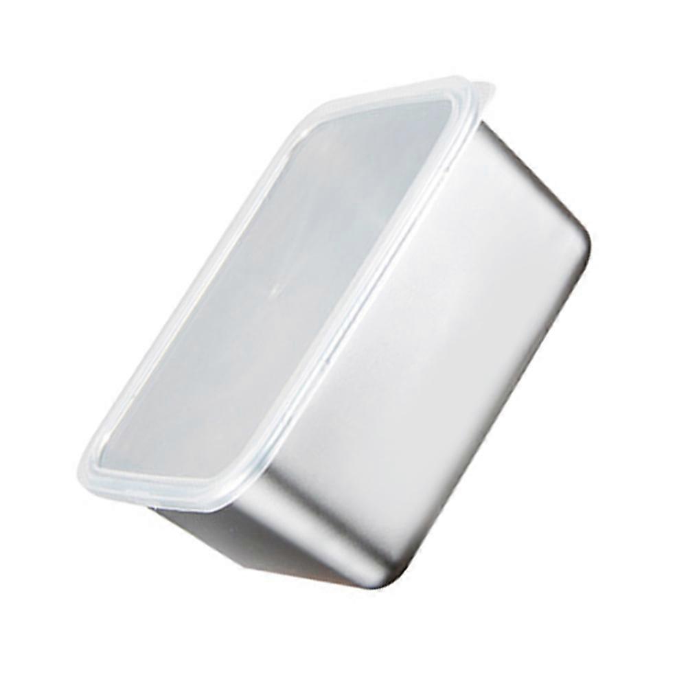 Stainless Steel Leakproof Food Storage Container with Sealed Lid – Compact Lunch Box for Office, School, and Outdoor Use
