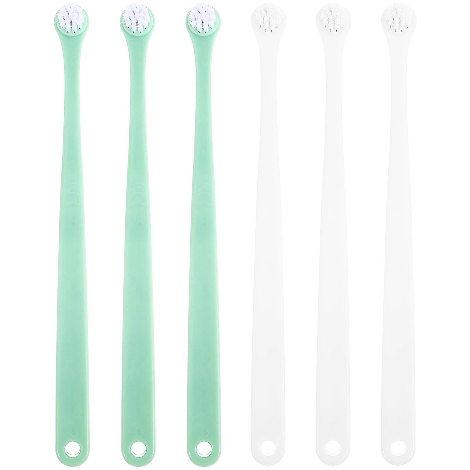 6pcs Cat Toothbrush Set for Small Pets – Comfortable, Durable Dog & Cat Teeth Cleaning Tool, Easy to Use Oral Hygiene Solution