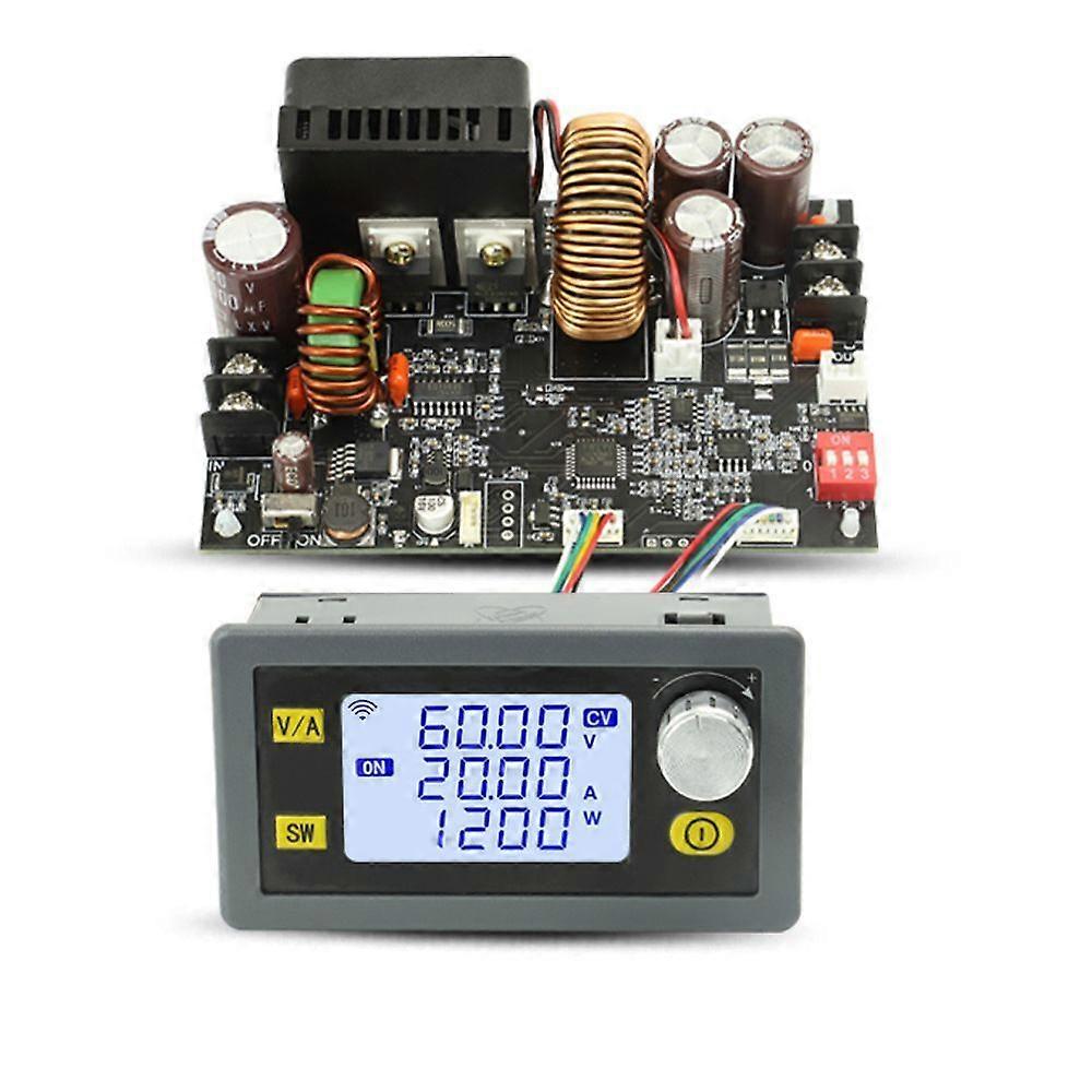 20A 1200W CNC-Netzteil - 6-70V Eingang, 0-60V Ausgang, LCD-Display, MODBUS-Protokoll