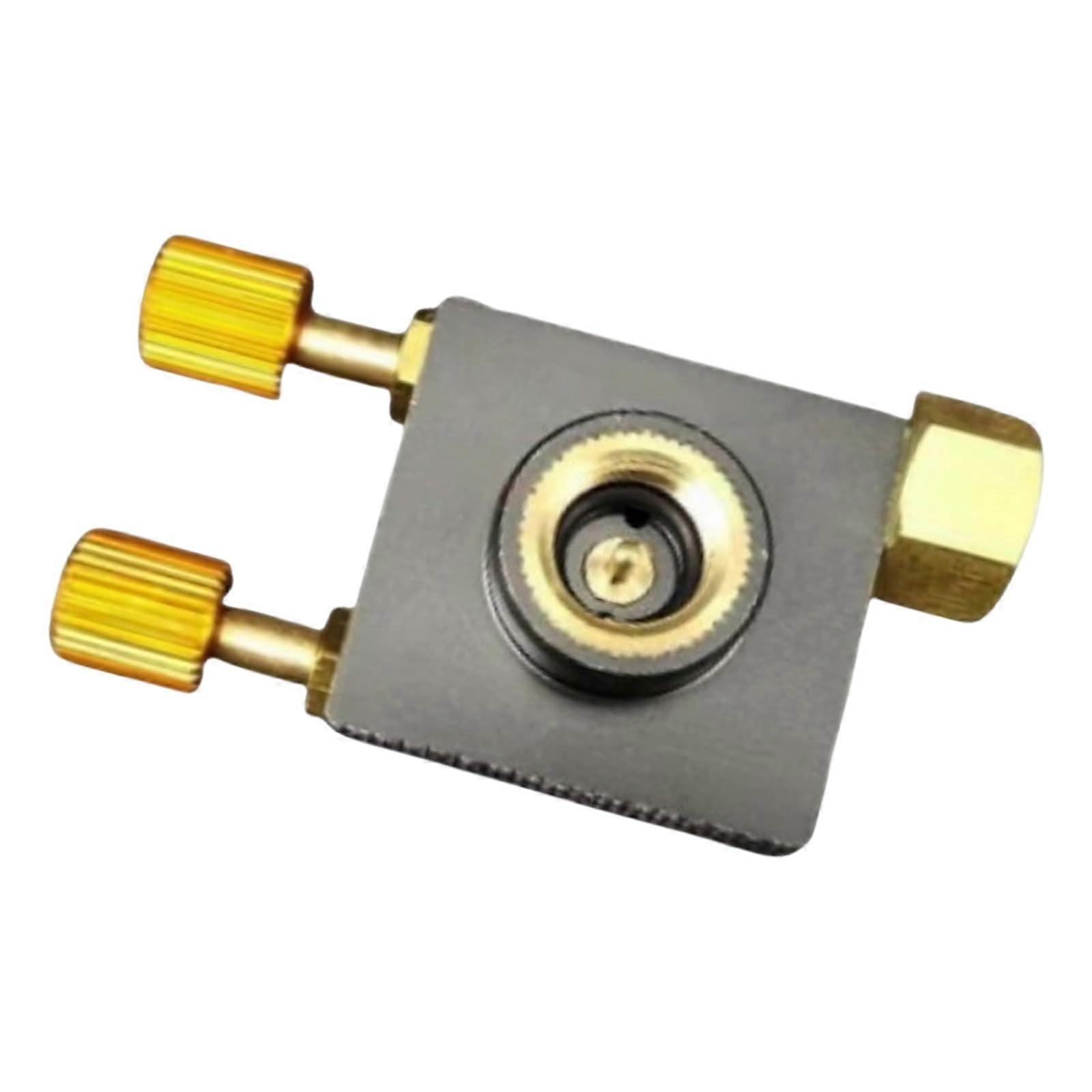 Propane Tanks Refill Adapter for Flat Tanks, Compatible with Gas Stoves, Includes Filling and Inflation Valves