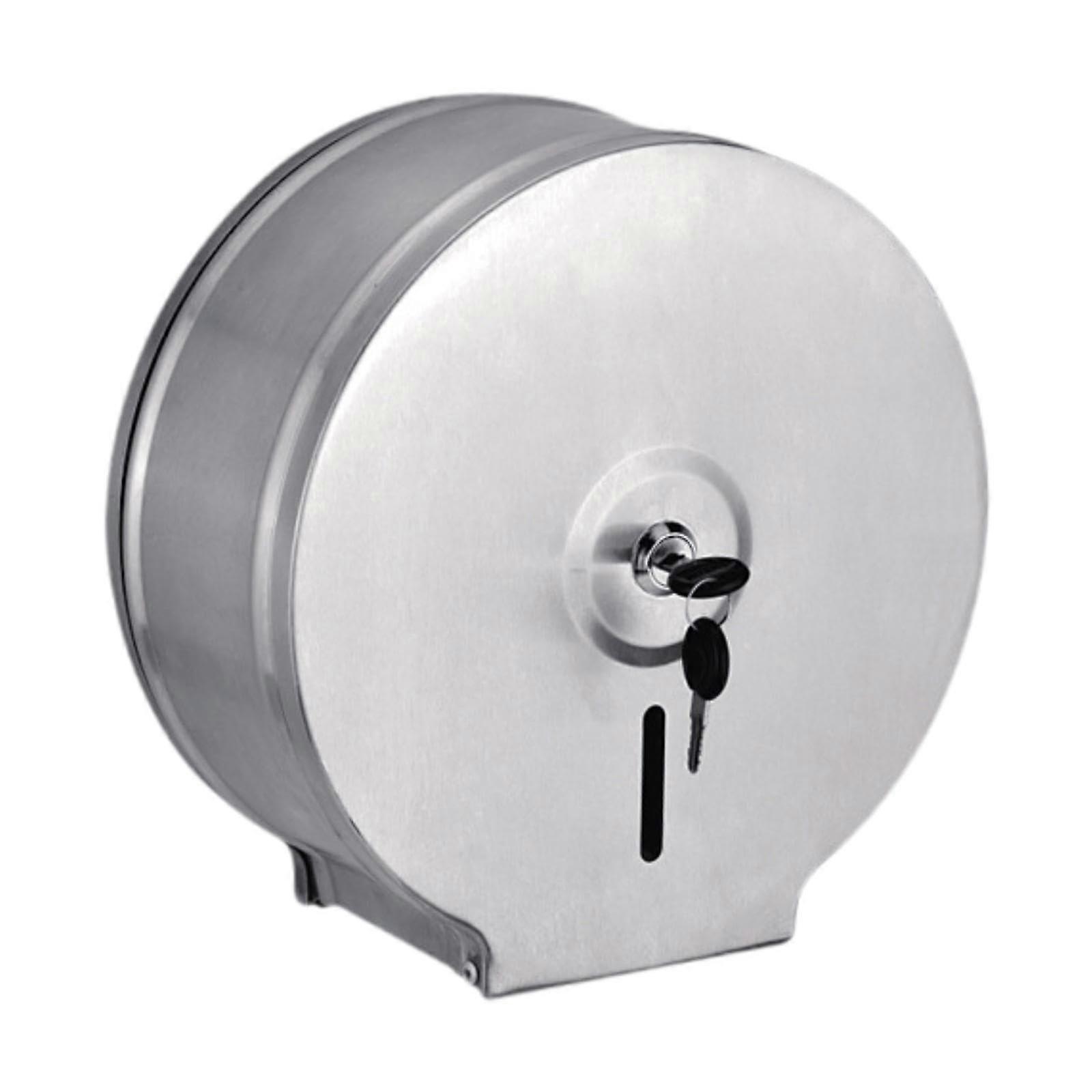 Wall-Mounted Toilet Paper Dispenser, Stylish Home Tissue Holder with Modern Design and Durable Material