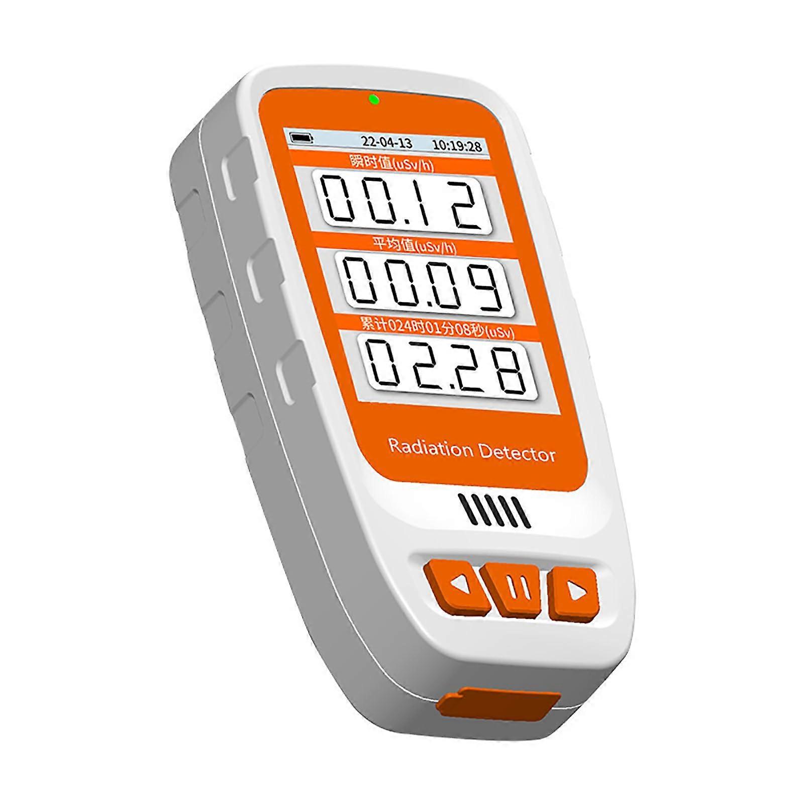 Personal Radiation Dosimeter Mini Radiation Monitor, Tester With Sound And Light Alarm, Large LCD Screen, X Y Radial