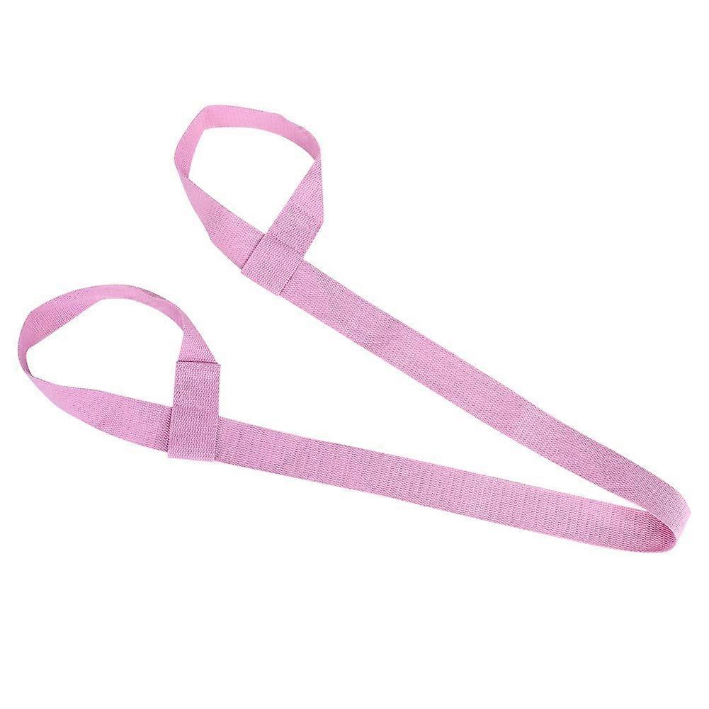 yoga mat carrier, Soft exercise strap, Adjustable yoga mat strap, Carrying strap, Light pink (Light)