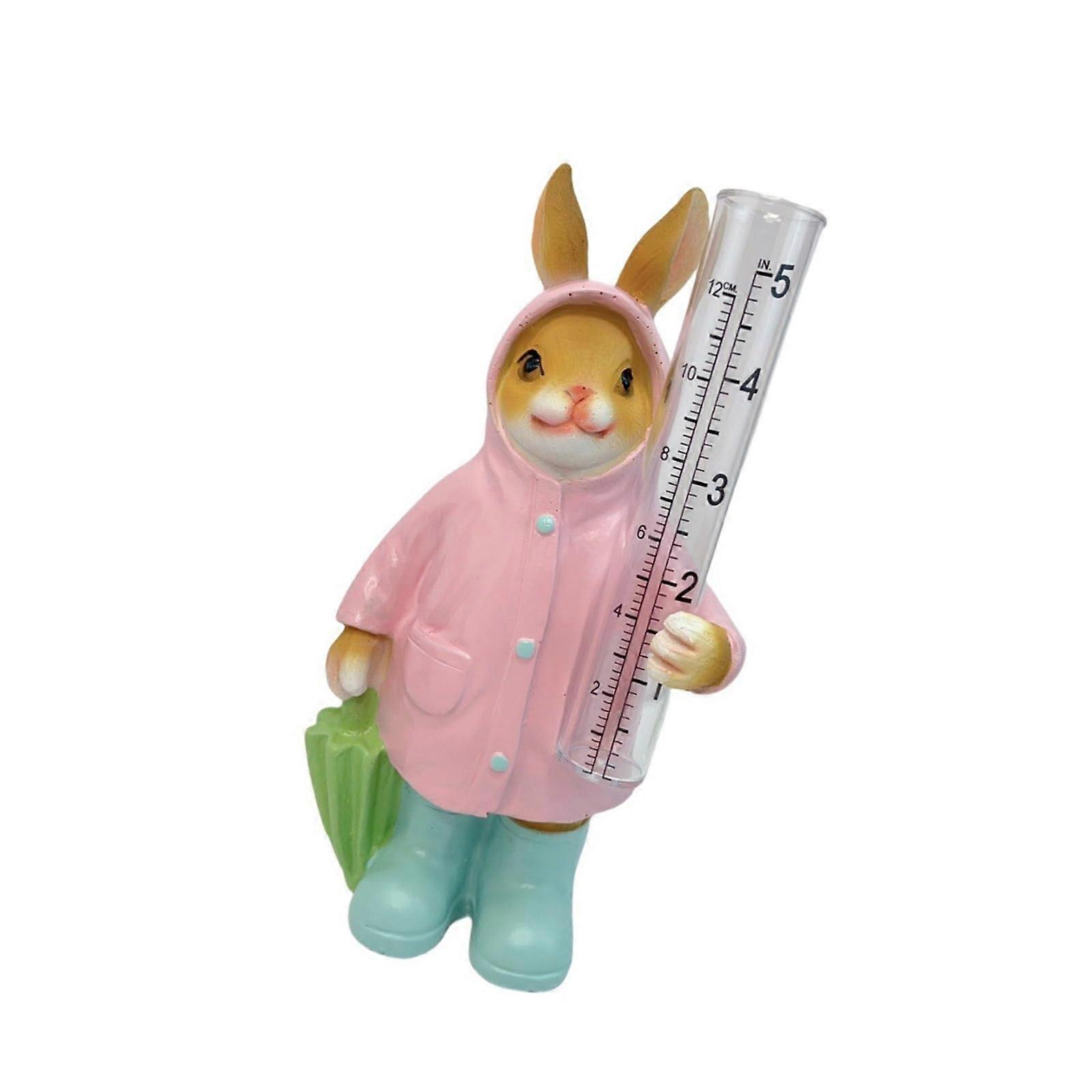 庭の装飾のためのCharmMeasuring tool, 動物, 水メーターを保持し, あなたの庭での測定, 天気 写真のように