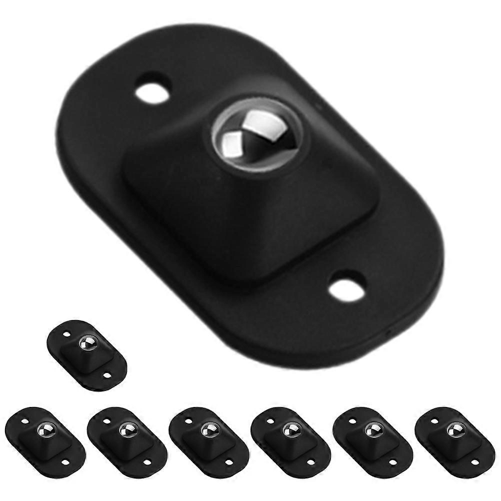 Self-Adhesive Swivel Wheels Round Shape Caster for Storage Box 8Pcs