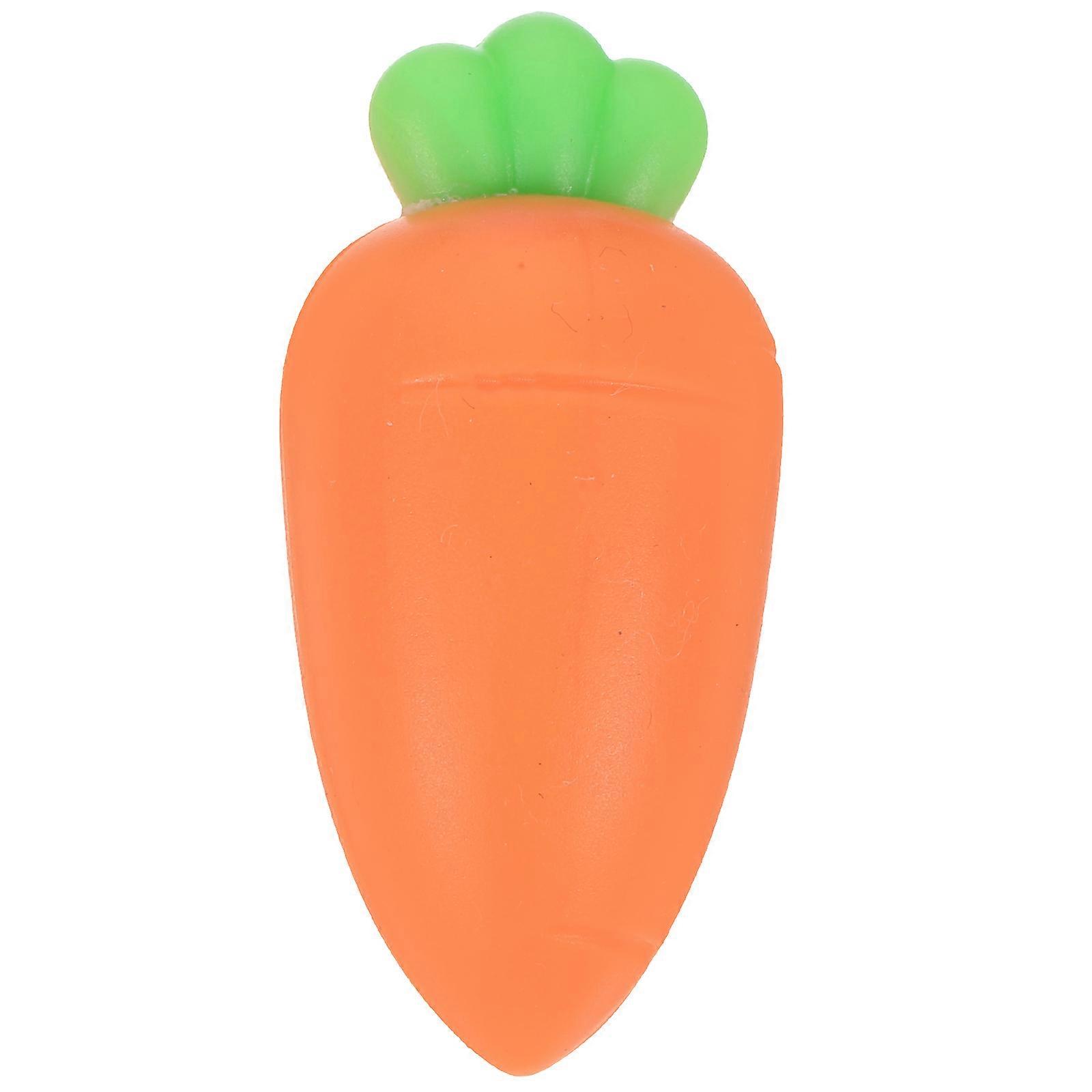 Creative Stoppers For Glass Bottles Carrot Shaped Reusable Orange 4.50X2.00X2.00CM Sealing 1Set