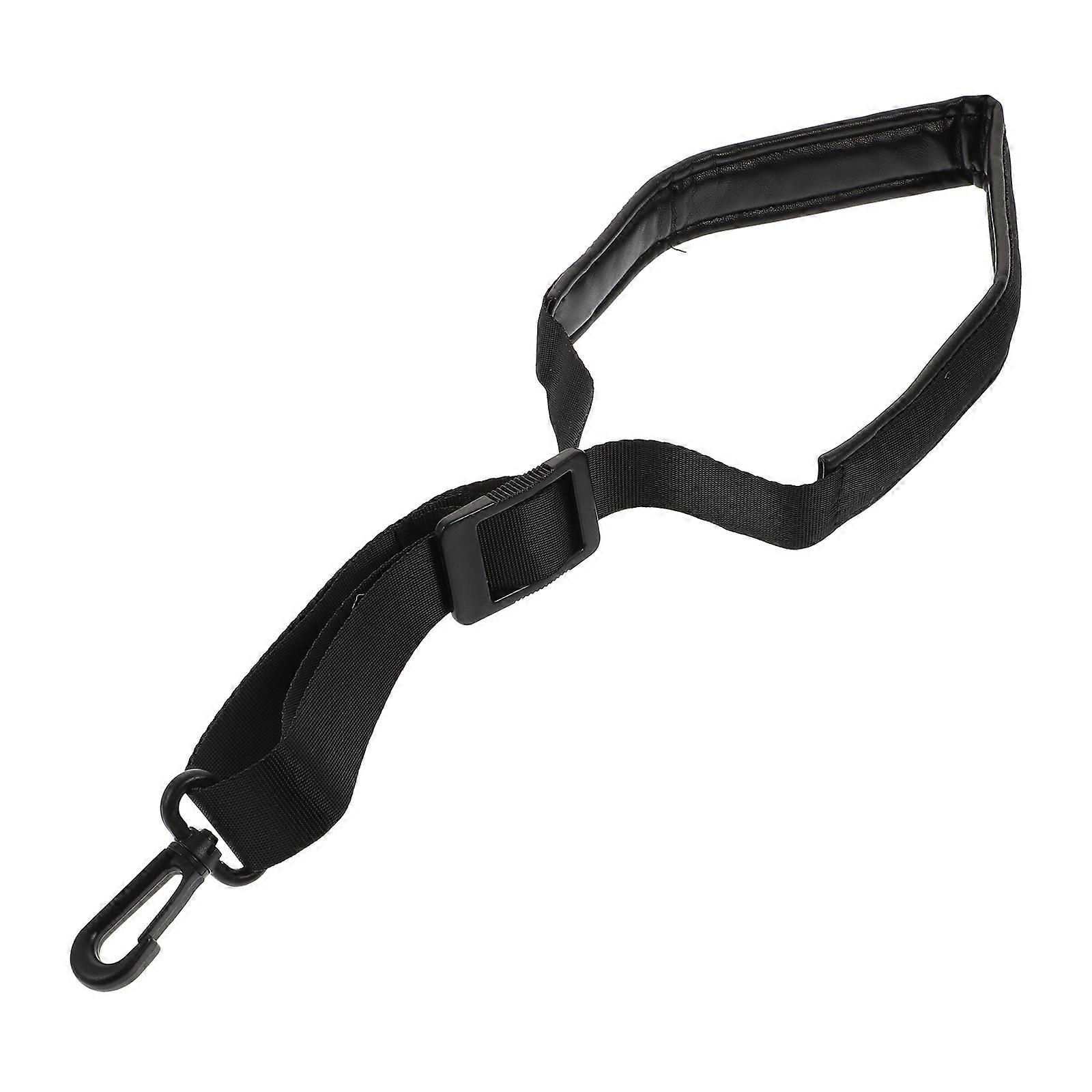 Saxophone Fixing Strap Accessory Wear-resistant Padded Neck Strap Soft Saxophone 55X5.4X1CM 1Set