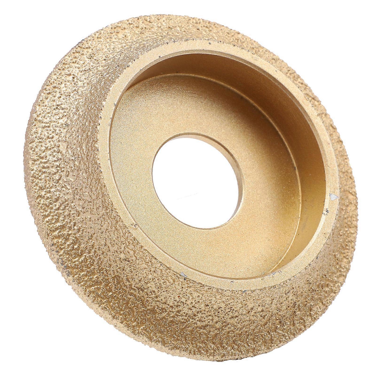 Golden Synthetic Material Grinding Wheel for Masonry Stone and Marble with Diamond Particles 1pc