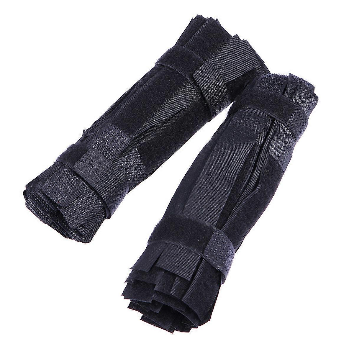 Cable Wrapper Headphone Wire Wrappers For Cables General Users Black 100Pcs