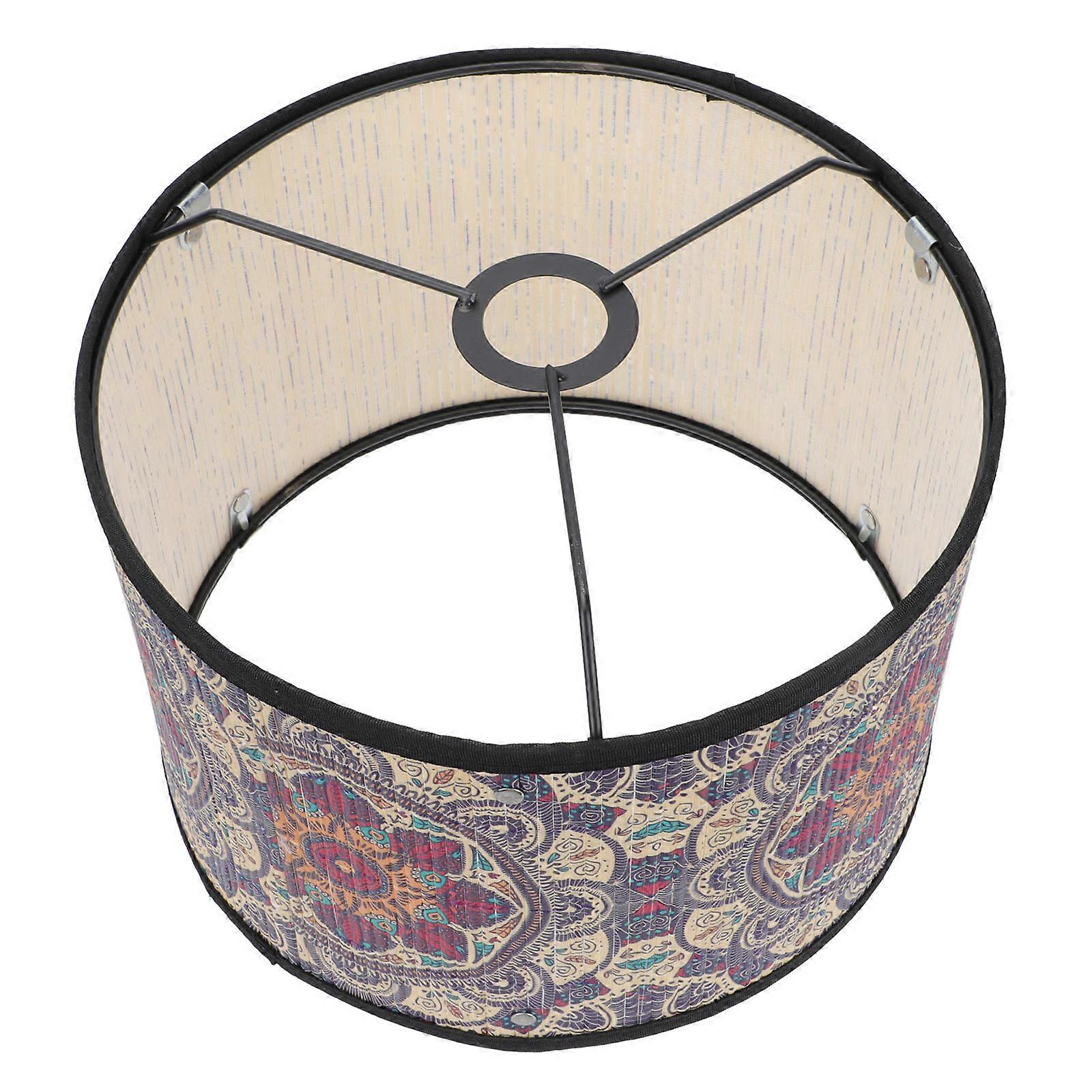 Lampshade Decor Square Shape Metal Material Home Decoration Colorful 1Pack