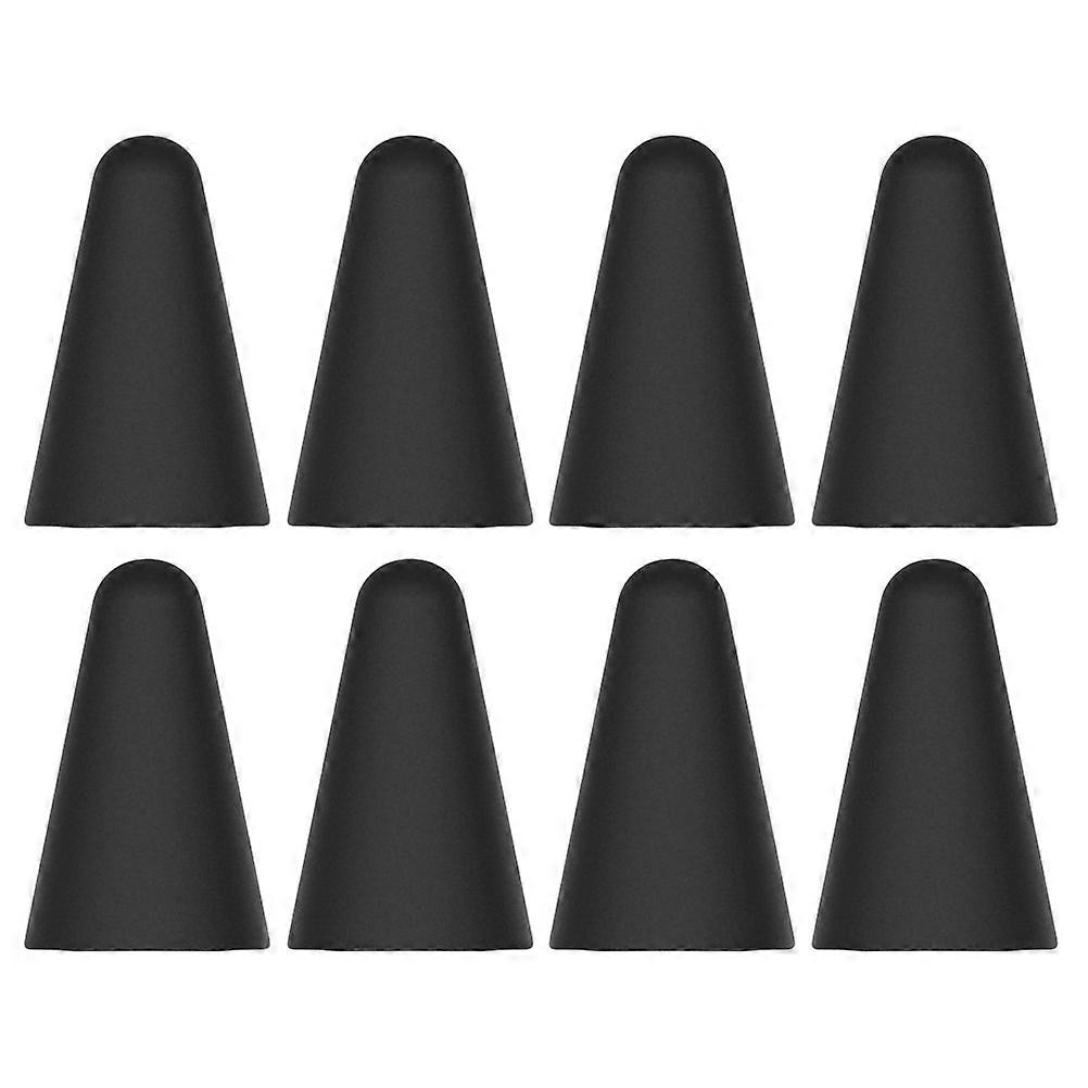 Silicone Protective Covers for Pencil Slip Touch Pen Noise Reduction, Writing & Drawing Compatible Case for Black Pen