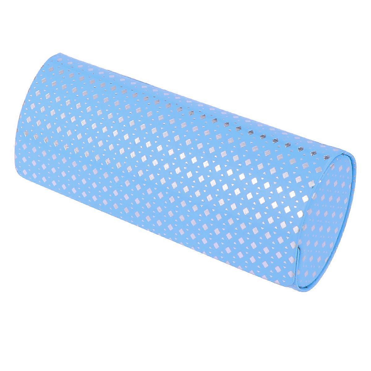 Rhombus Glasses Box Hard-Shell Eyewear Storage Box present Giving Blue 16.4X6.2cm 1Pcs