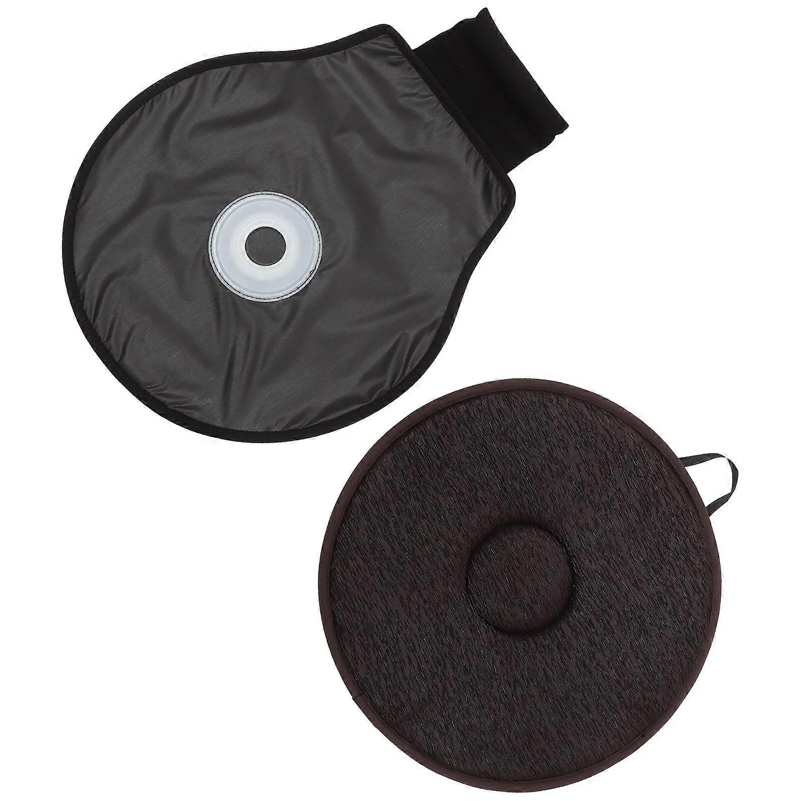 Wedge Car Seat Cushion Anti-slip Base Travel 1Set