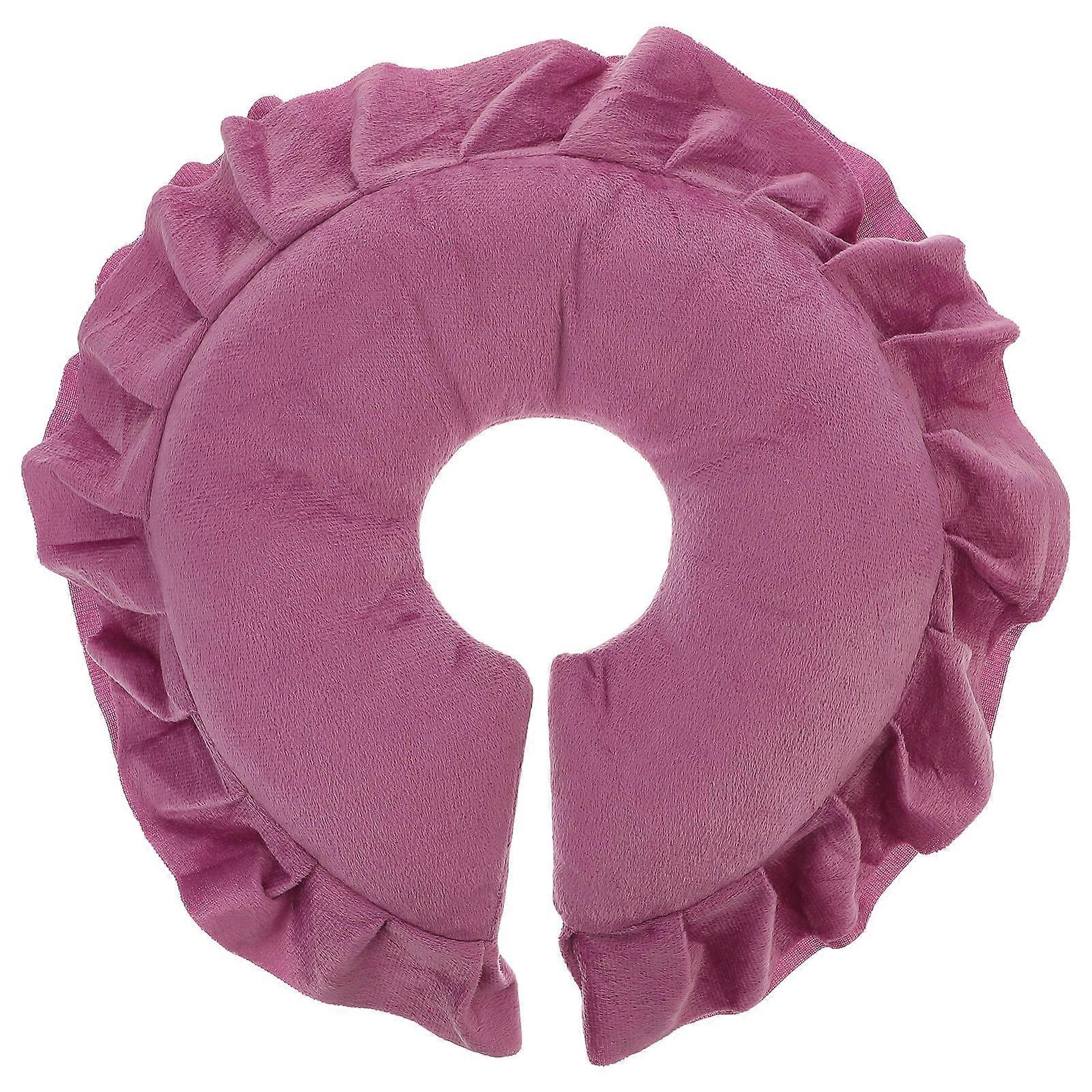 Hole Design Face Cushion for SPA Massage Providing Bacteria Resistance 1Set