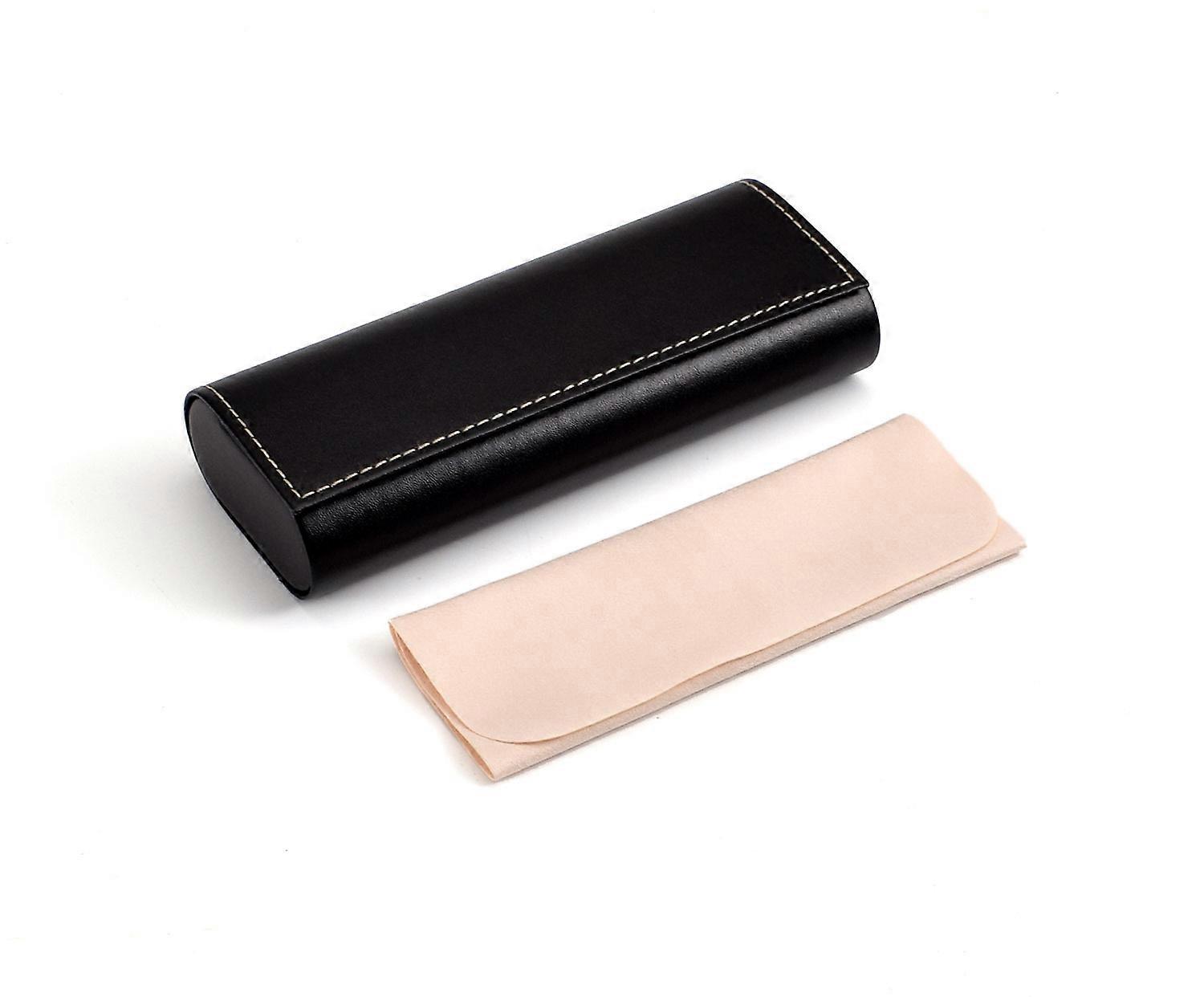 2pcs PU leather glasses case hard glasses case