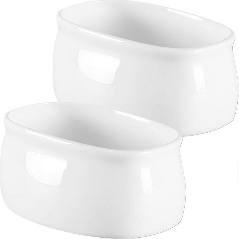 Small Cube Sugar Jars Ceramic Coffee Sugar Containers Home 10X5X5CM Easy to Clean 2Pcs