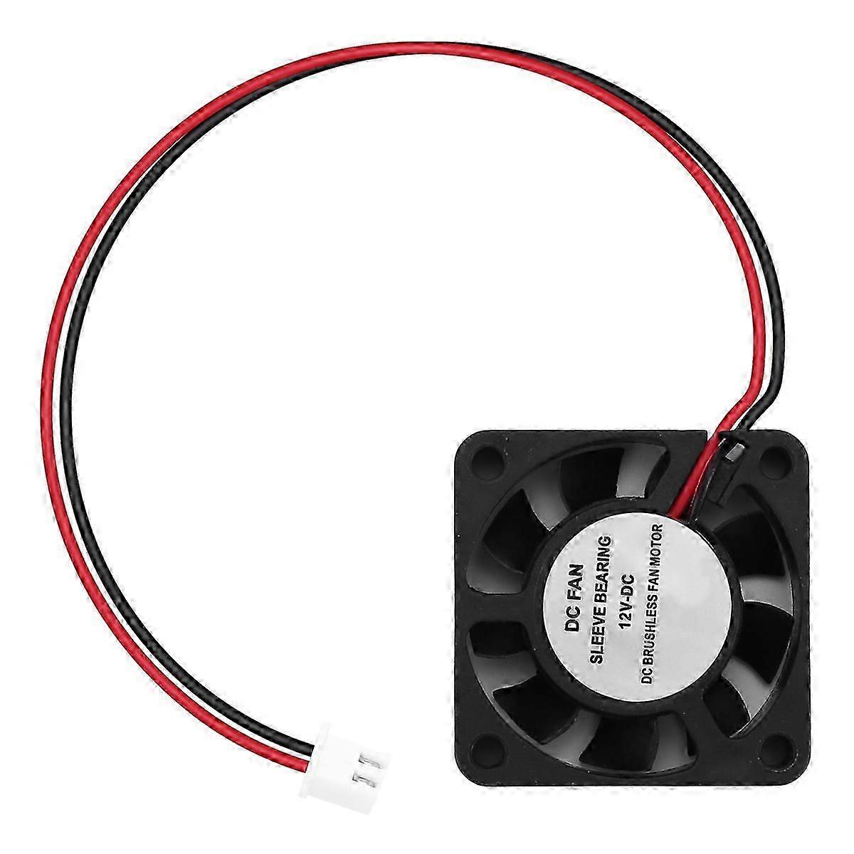 40 mm x 40 mm x 10 mm 4010 9-lapainen harjaton DC 12 V jäähdytystuuletin