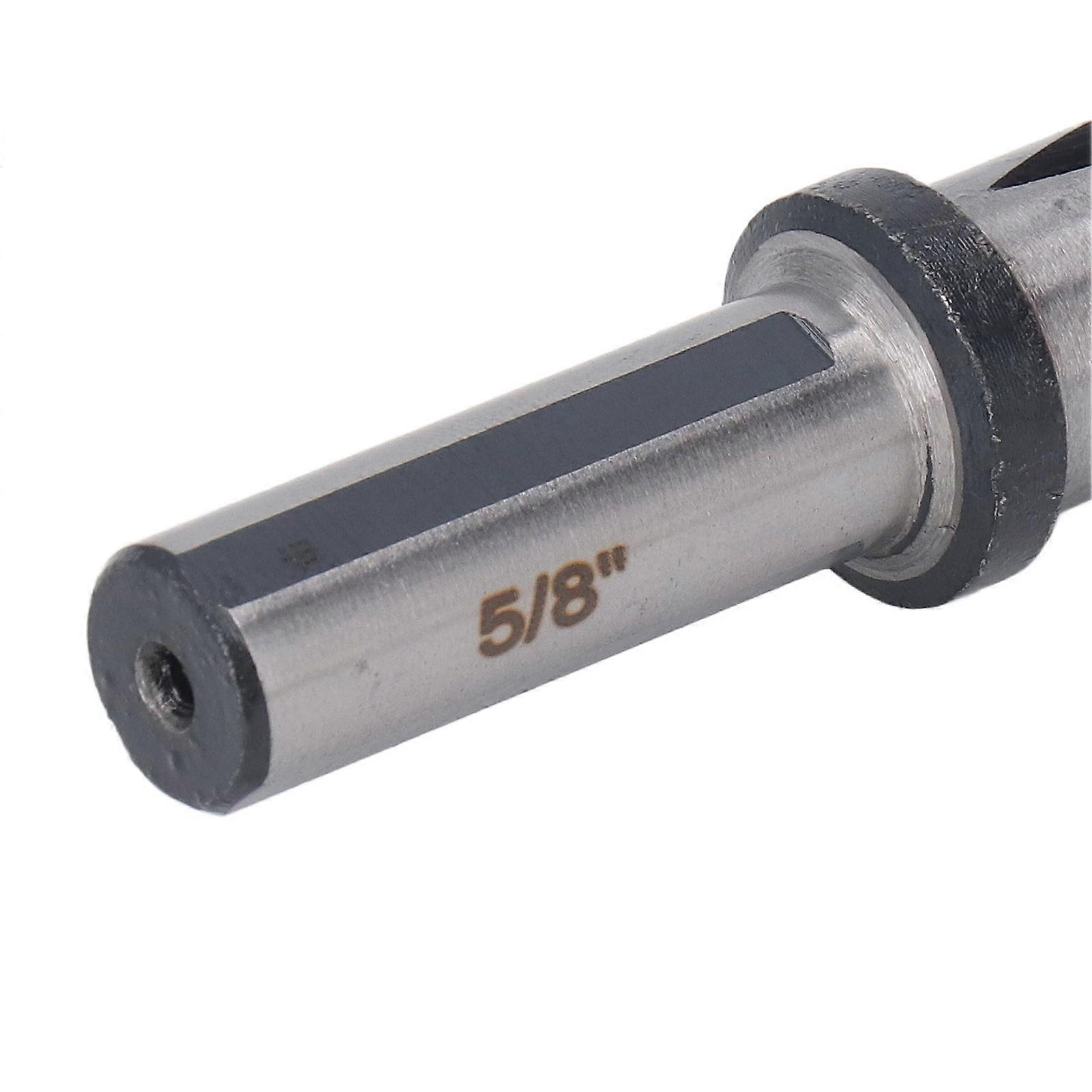 M2 5 Flute Reamer 5/8" HSS Shank Car Bridge Drilling Tool