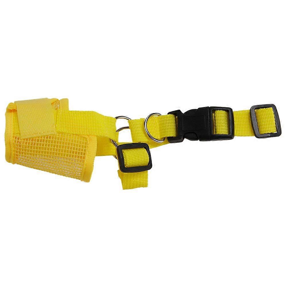 Adjustable Dog Muzzle Summer Mesh Breathable Muzzle for Small Medium Large Dogs