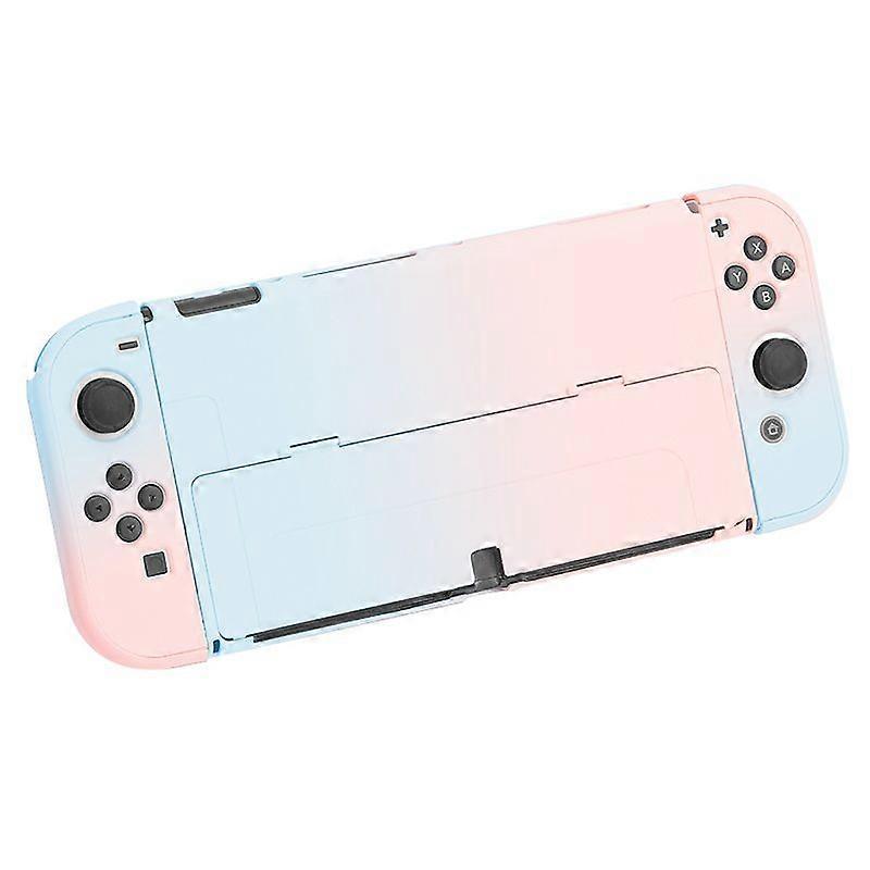 Anti-Fingerprint Dockable Case Protective Cover Ergonomic Comfort PC Grip Case Set for Nintendo Switch OLED Console
