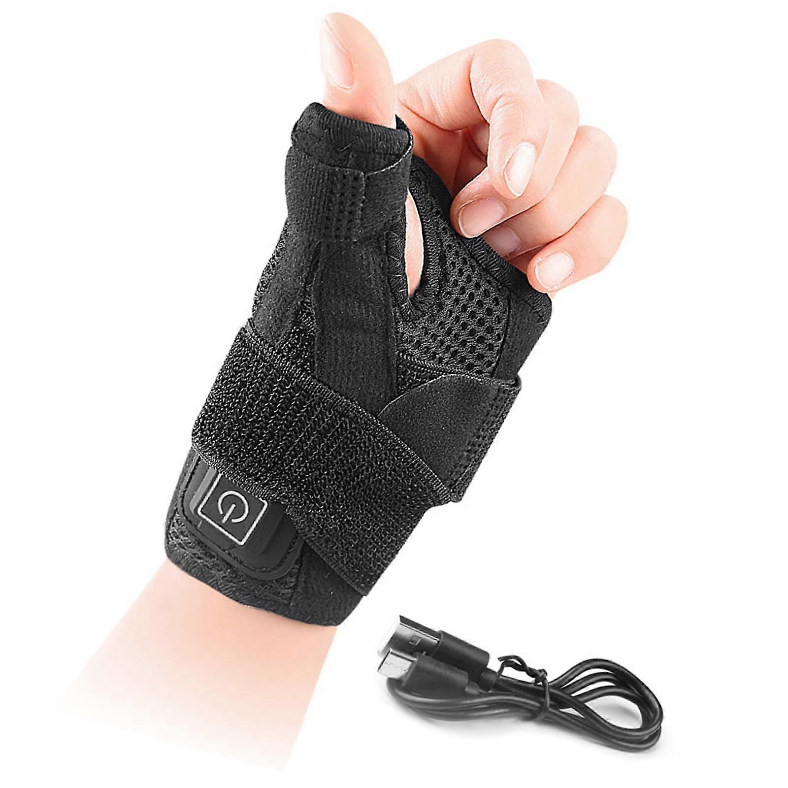 Electric Heated Wrist Wrap With 3 Heat Settings Wrist Support For Home Use