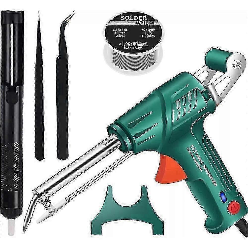 Multifunction Iron Welder Automatically Soldering Gun 60w Handheld Internal Heating Send Tin Gun Welding Repair Tool 220v/110v