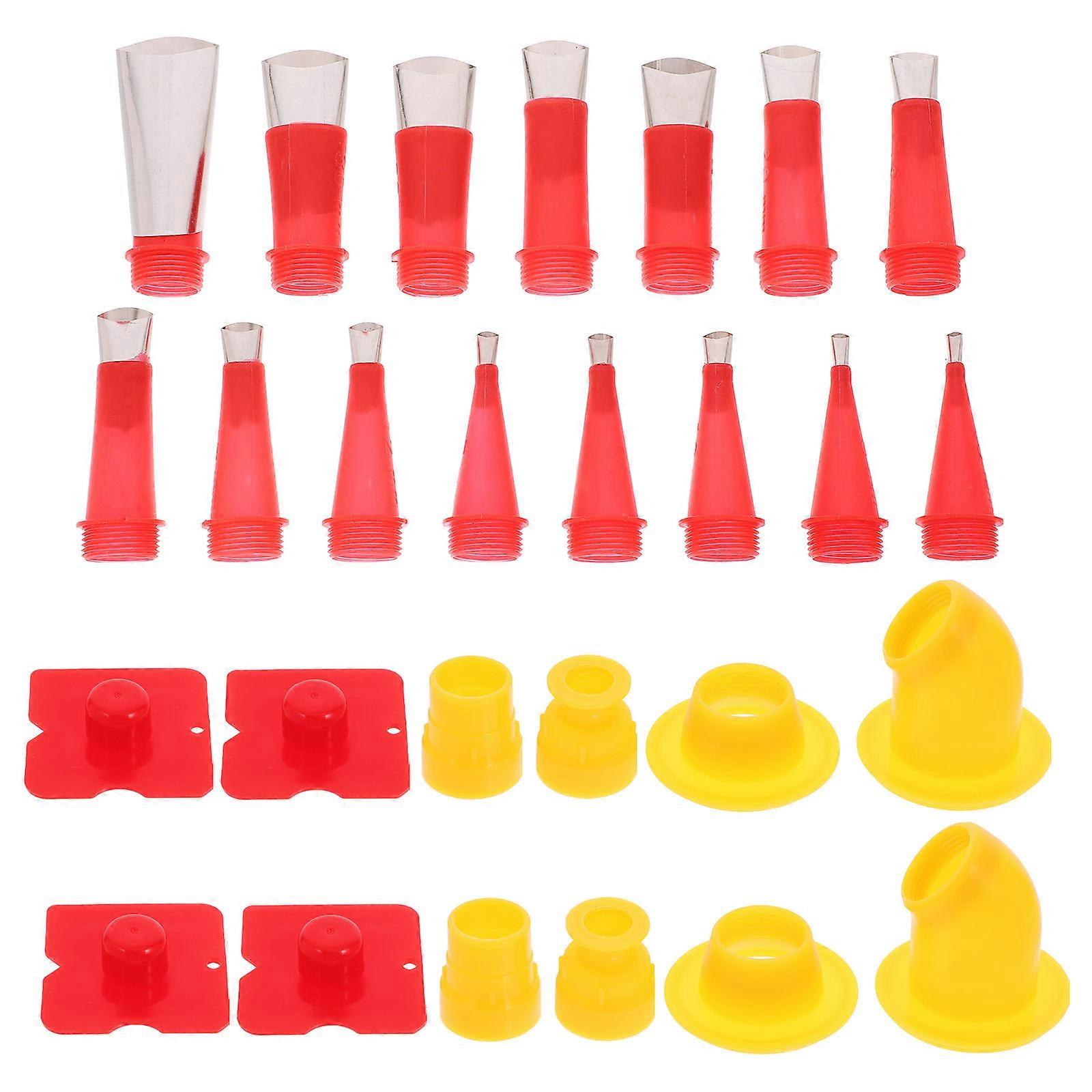 Caulking Nozzle Extension Caulk Tool Construction Professionals 8.50X3.00X2.90cm Precise Caulk Flow Control 1Set