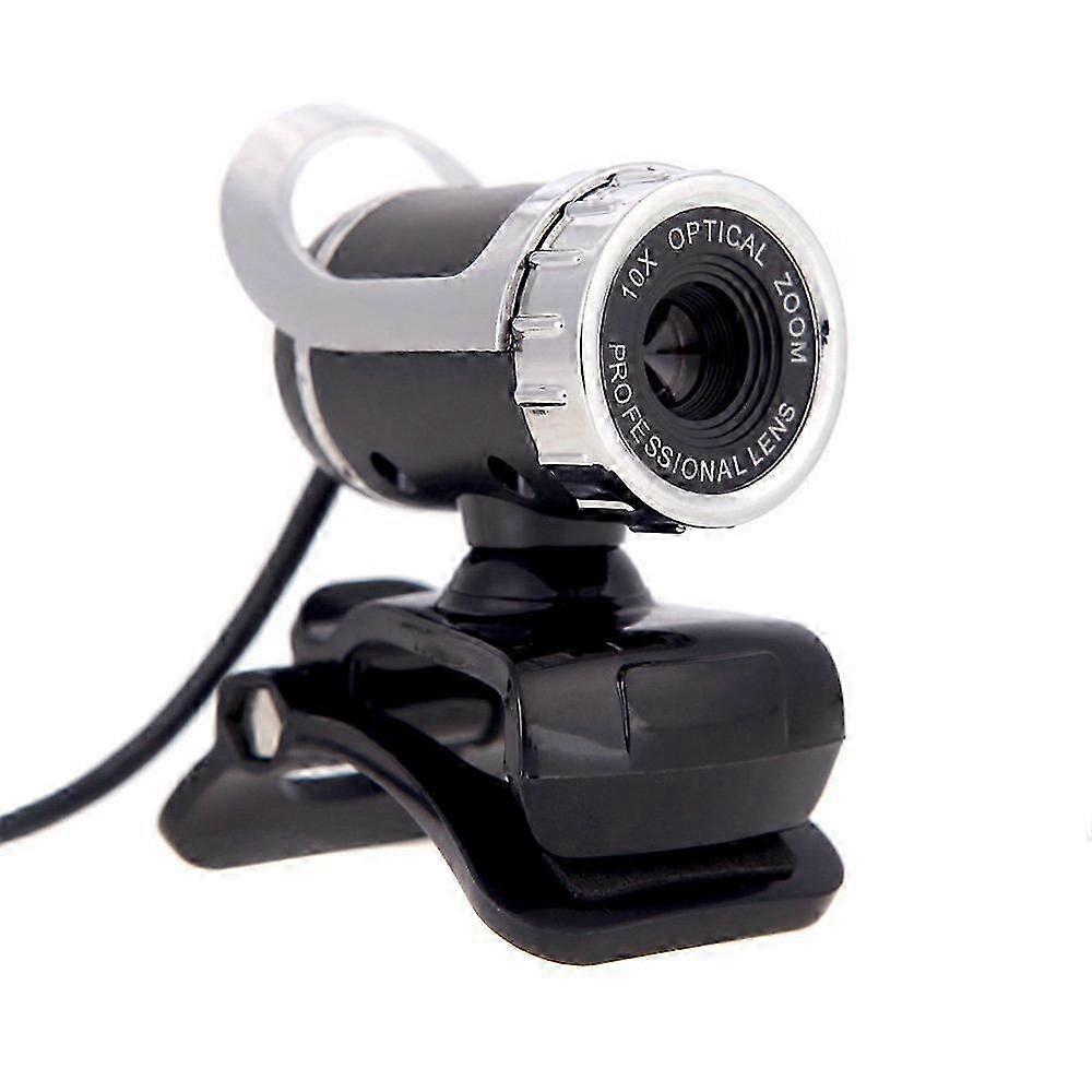 USB 2.0 12 Megapixel HD Webcam 360 Degree with MIC Clip-on for Desktop Computer
