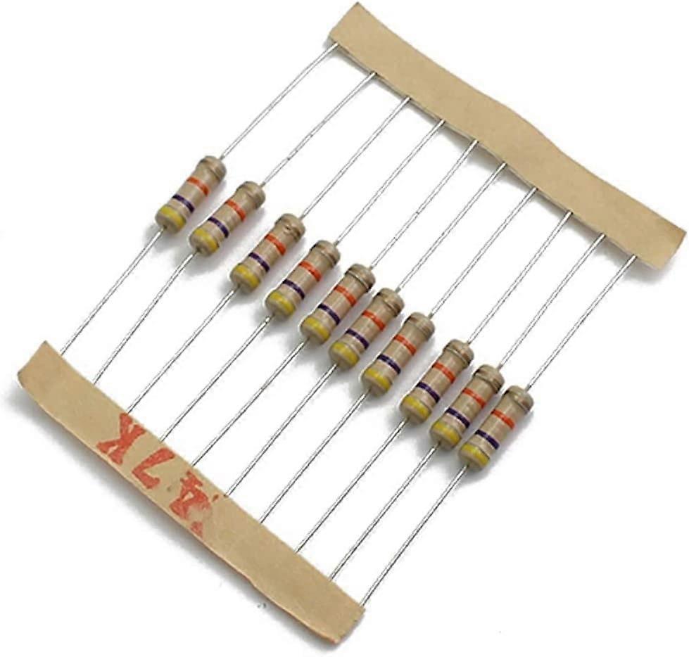 Resistors 200-Piece Lot, 1W 5% Tolerance, Resistor Value Kit: 20 Values From 10 Ohm To 1M Ohm