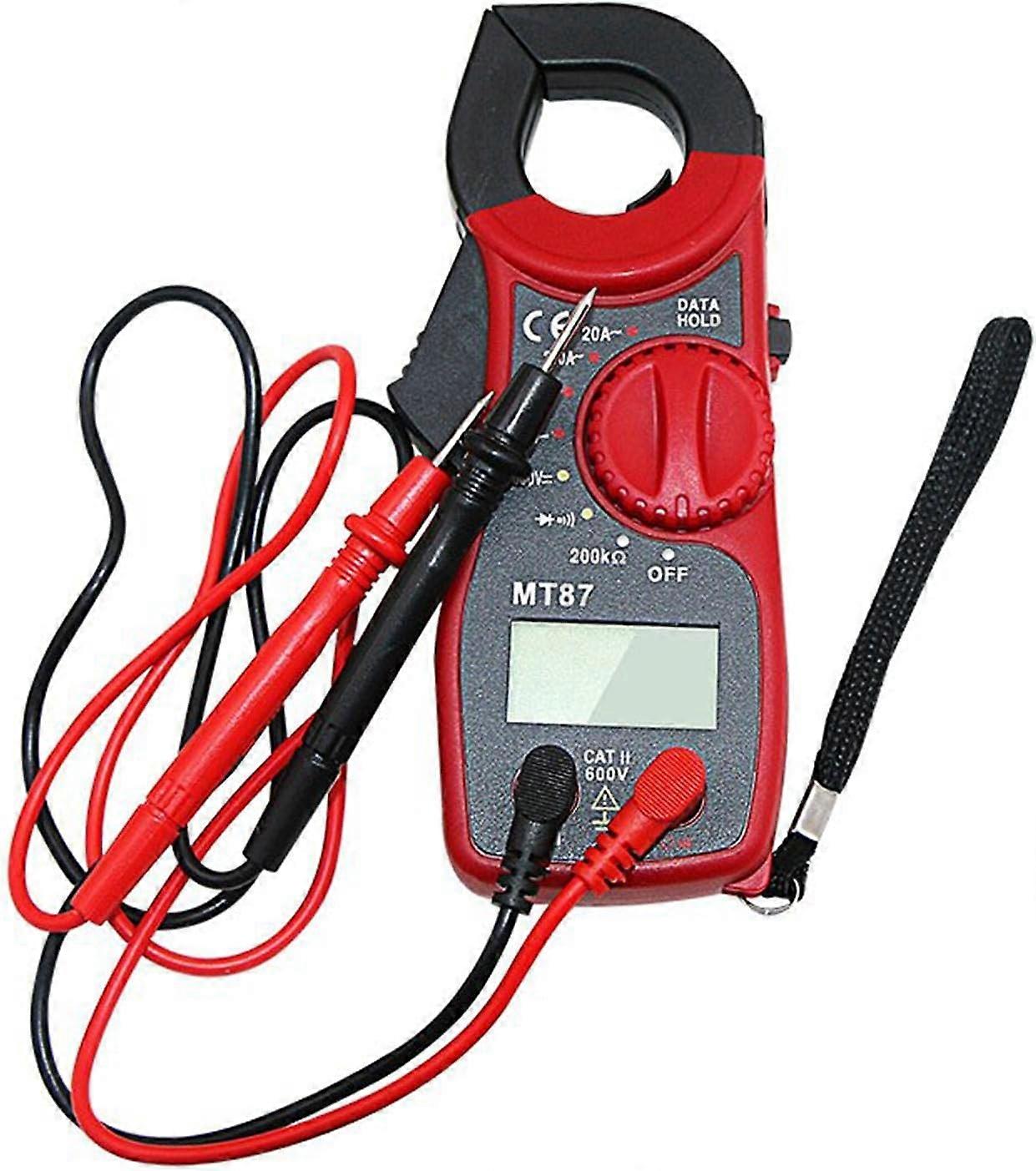Digital AC DC DC Clamp Meter Clamp Meter Multimeter High Accuracy Resistance Tester ZeGoods