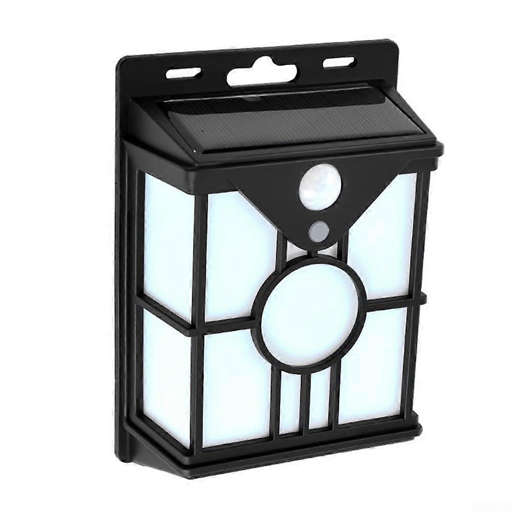 Solarpowered motion sensor wall lights for gardens and outdoor areas