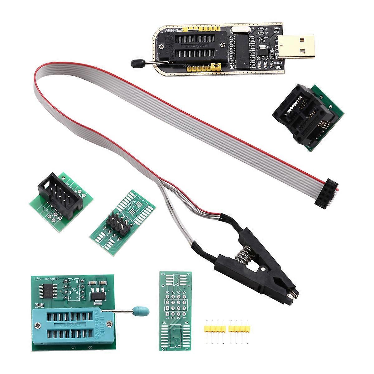 CH341A CH341B 24 25 Series EEPROM Flash BIOS USB Programmer Module