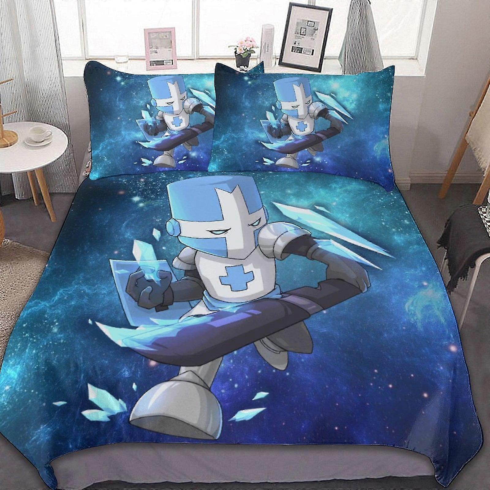 3 st lakan set Andningsbart påslakan med 2 kuddar Shams Soft All Seasons sängkläder set ijƷ