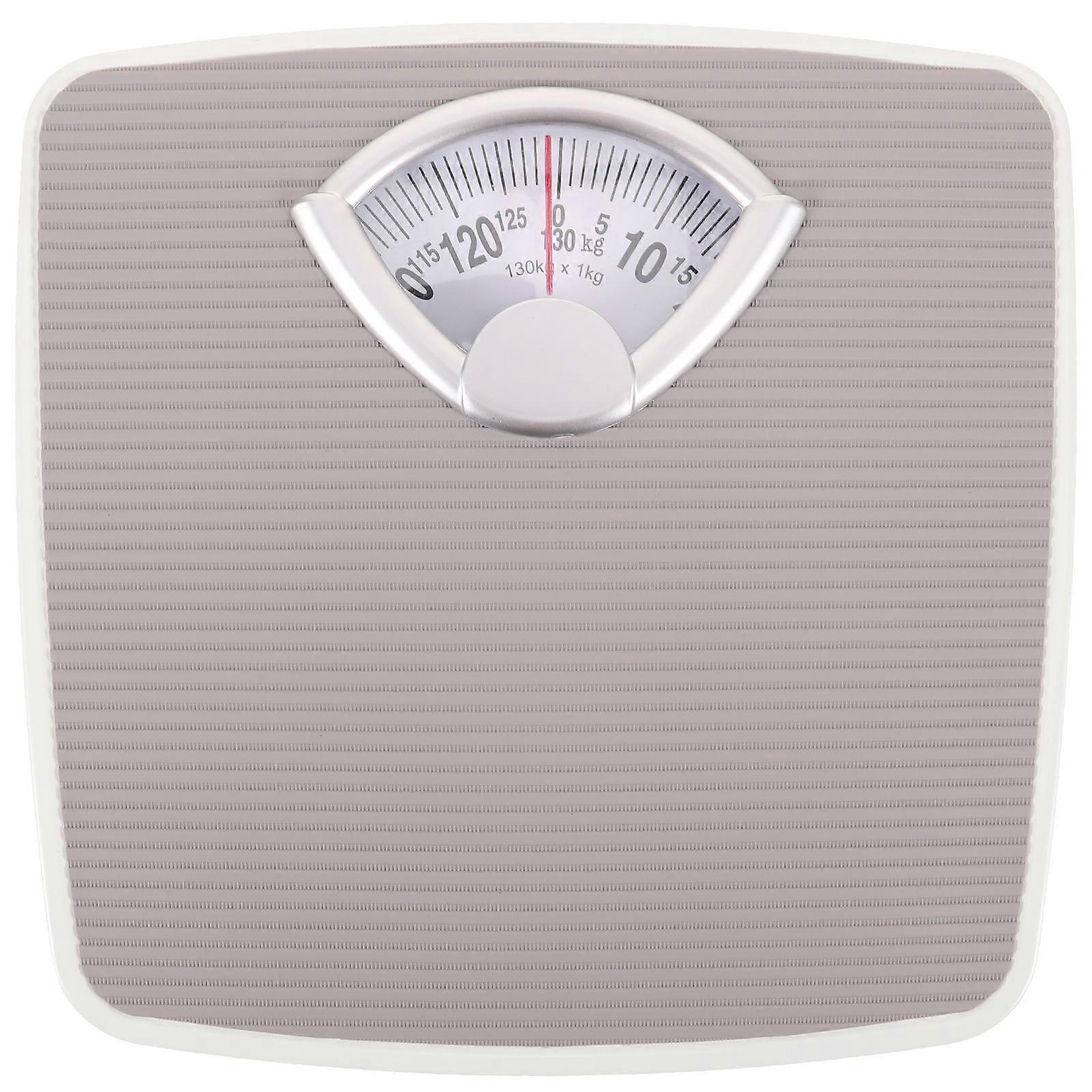 a refined and professional product description based on your input:

 

**Mechanical Bathroom Scale for Body Weight – Durable Iron Construction |