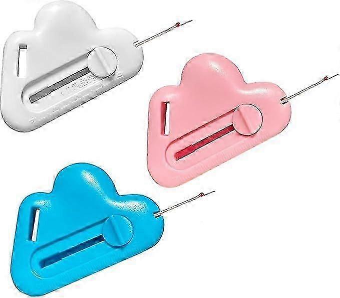 3pc Magnetic Seam Guide & Seam Ripper - Multipurpose Polygonal Hemmer Guide with Measurement Scale - Universal Sewing Machine Accessories Kit for Prec