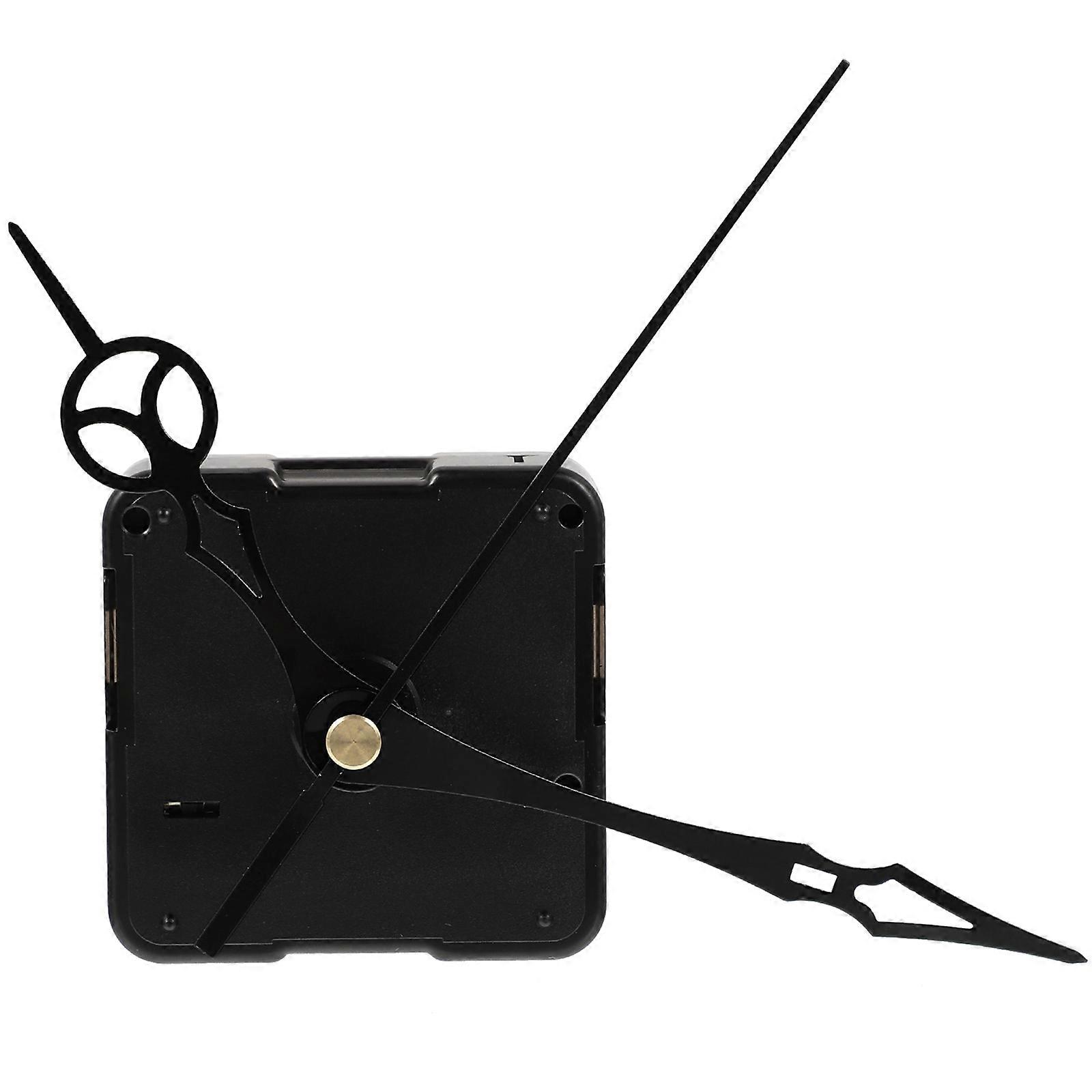 Clock Making Kit Motor Replacement Clock Hands Movement Square Shape Plastic 1Set