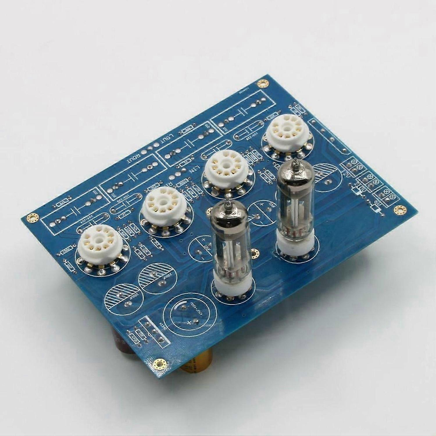 Hifi 12AU7+12AX7 Tube preamplifier board / kit base on Hetian Mao's circuit DIY