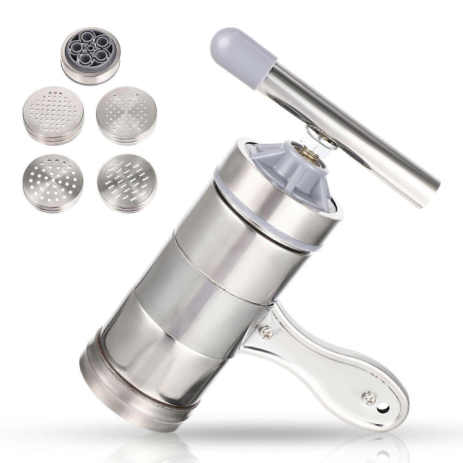 Noodles Press Machine Manual Noodle Press Hand Cranked Pasta Making Tool Set Family Home Cooks 1Set