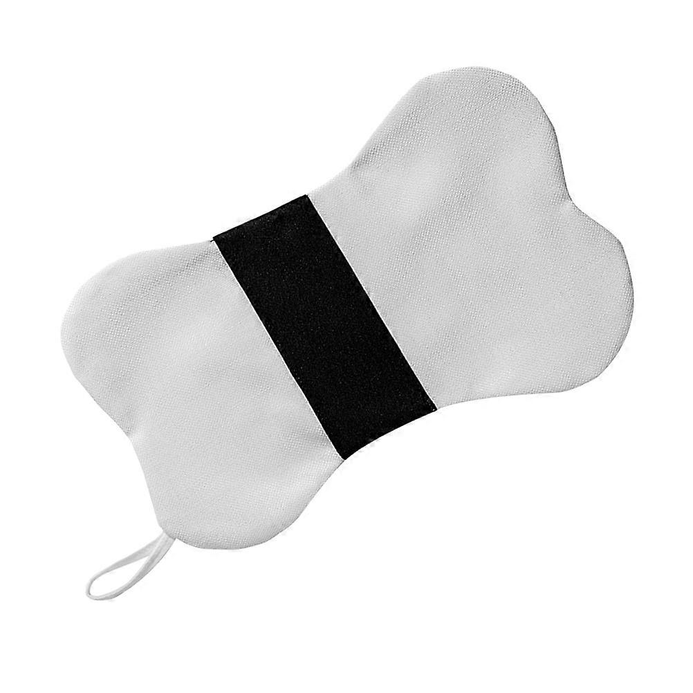 Cute Dog Bone Shaped Blank Pouch for Heat Transfer Soft Cotton Linen Bag for Gift Wrapping, Jewelry Storage, and Candy Packaging
