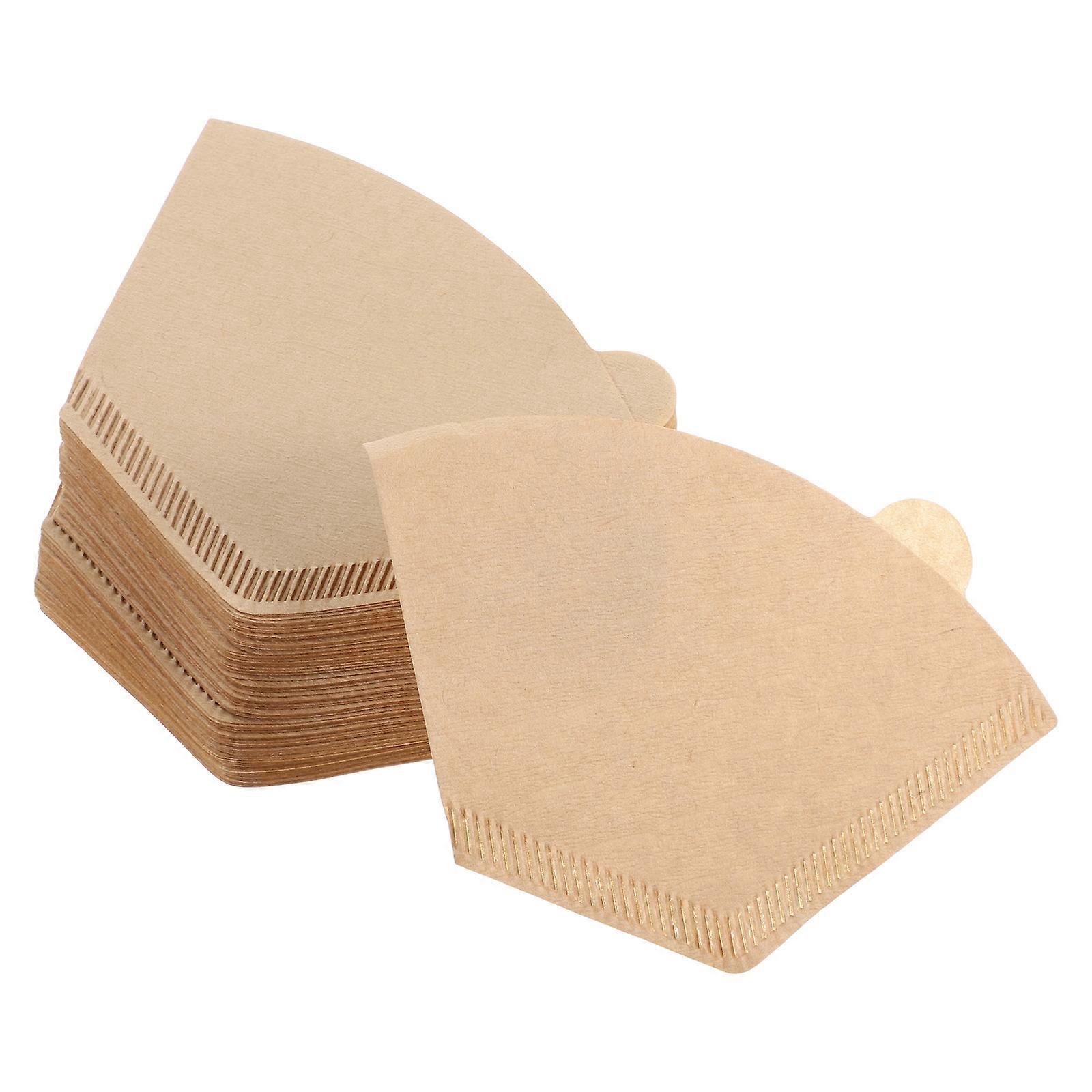 Disposable Coffee Filters Conical Shape For Drip Coffee Maker Pour-Over Coffee Equipment Filtering Coffee Grounds 100Pcs