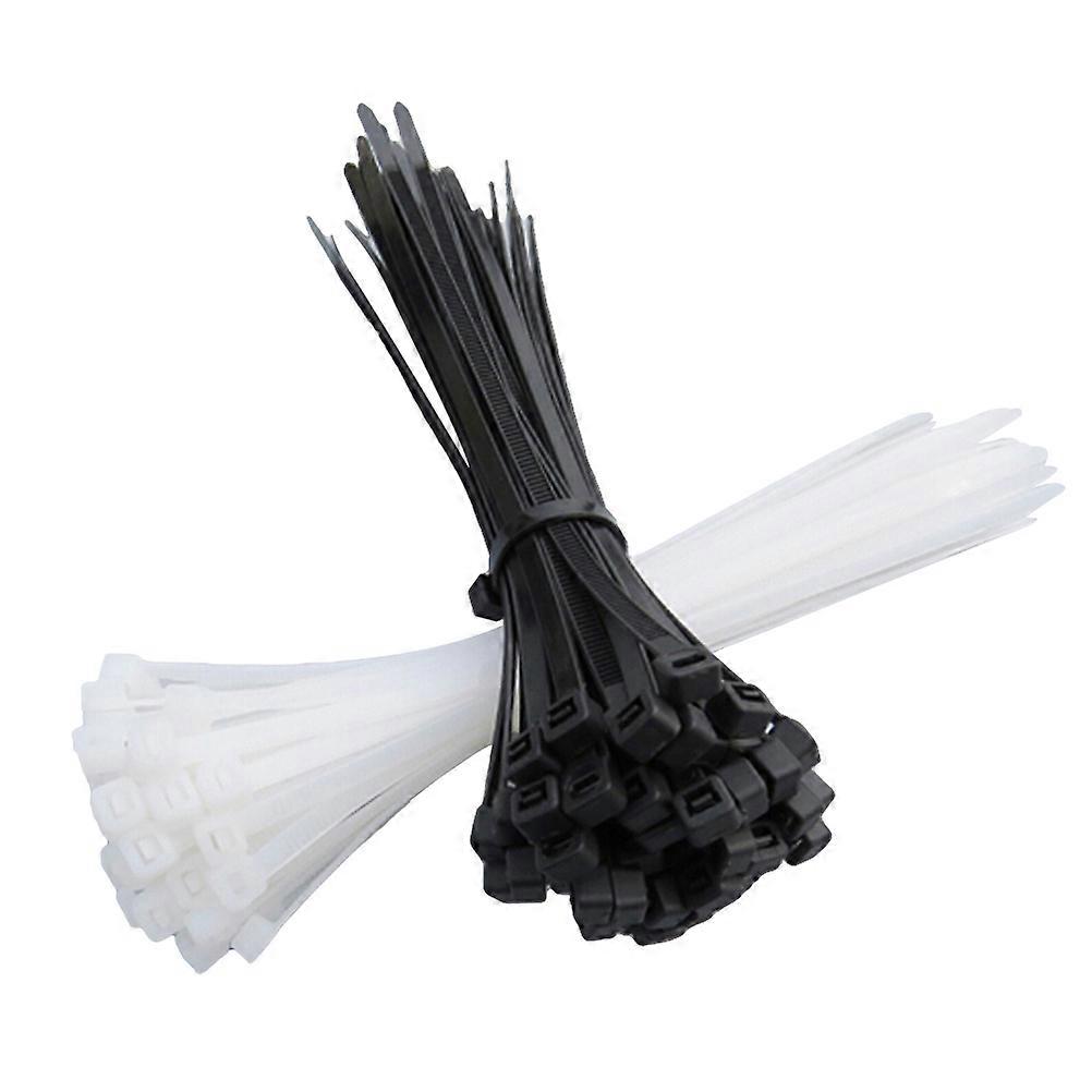 Plastic Cable Tie Self-Locking Design for Wires Cables Ropes Easy to Use Flexible and Durable 100mm 200Pack