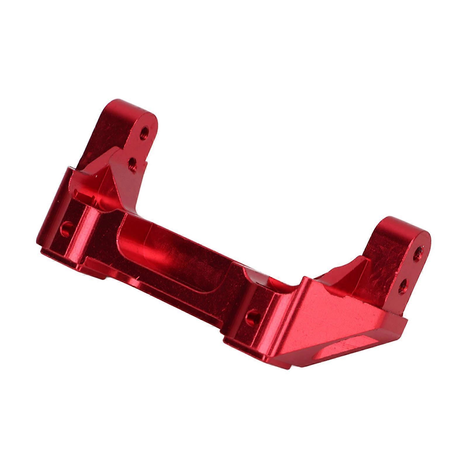 RC Crawler Car Bumper Beam Rear Collision Proof Base Aluminum Alloy Portal Axle Parts Red 